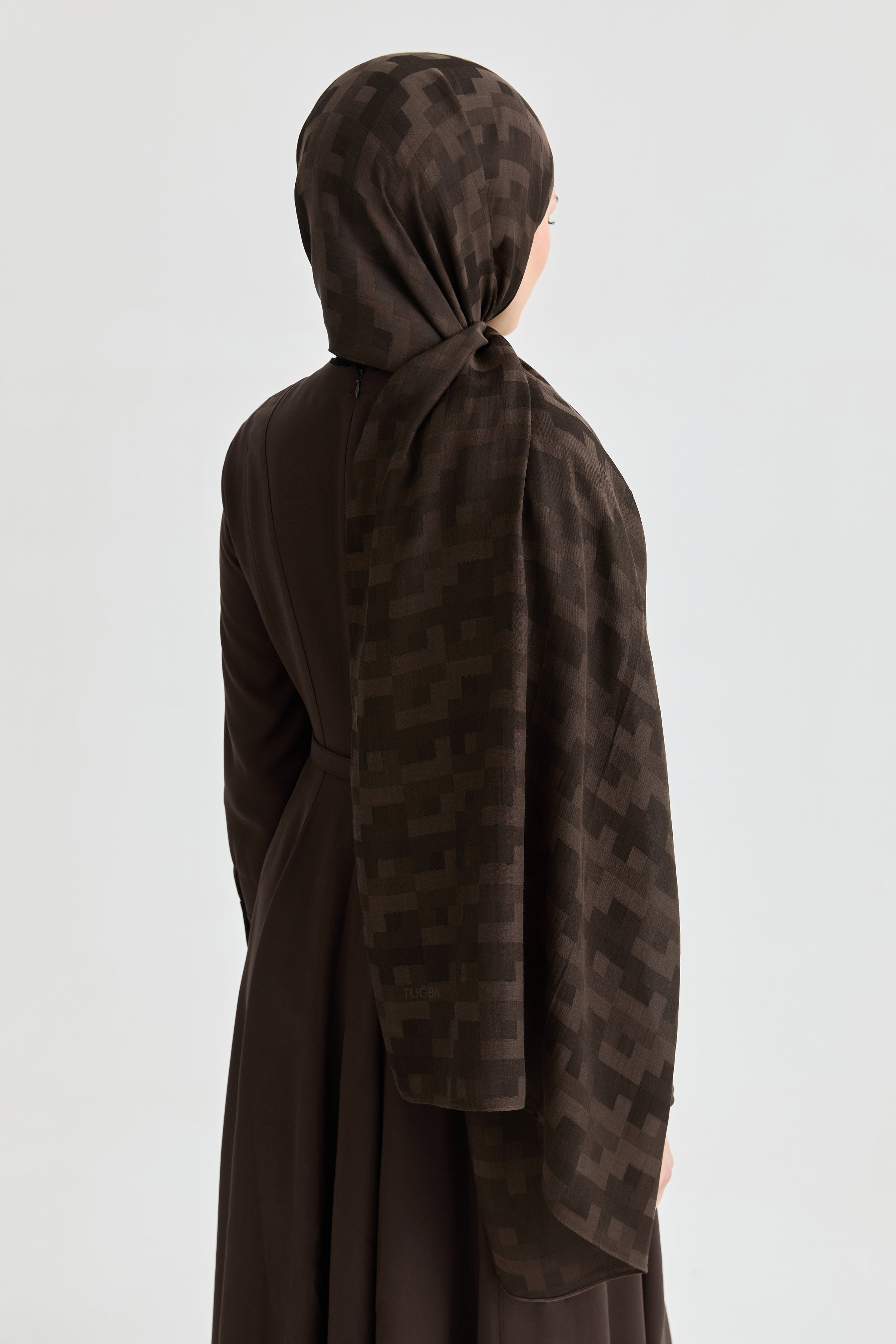 Serra Jakar Natural Şal - Acı Kahve TUGBA