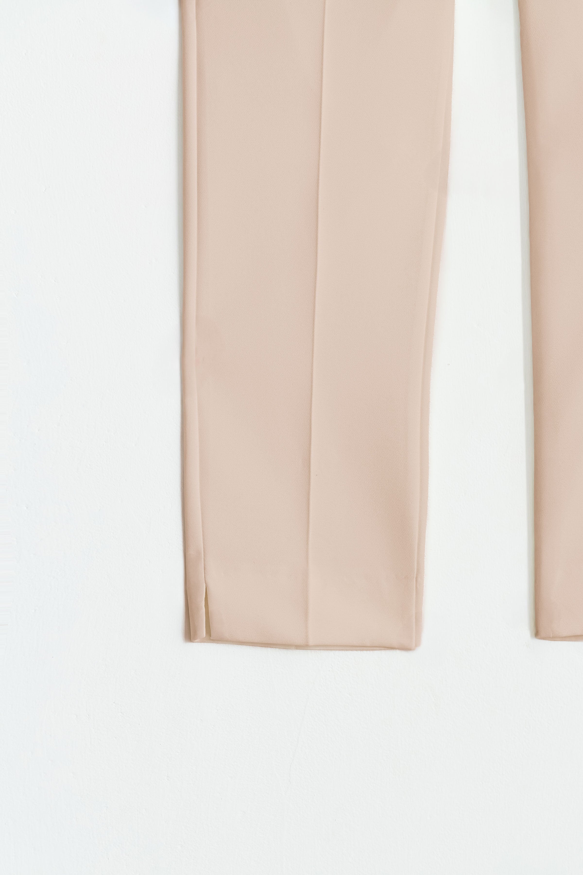 Yüksek Bel Basic Pantolon - Bej TUĞBA