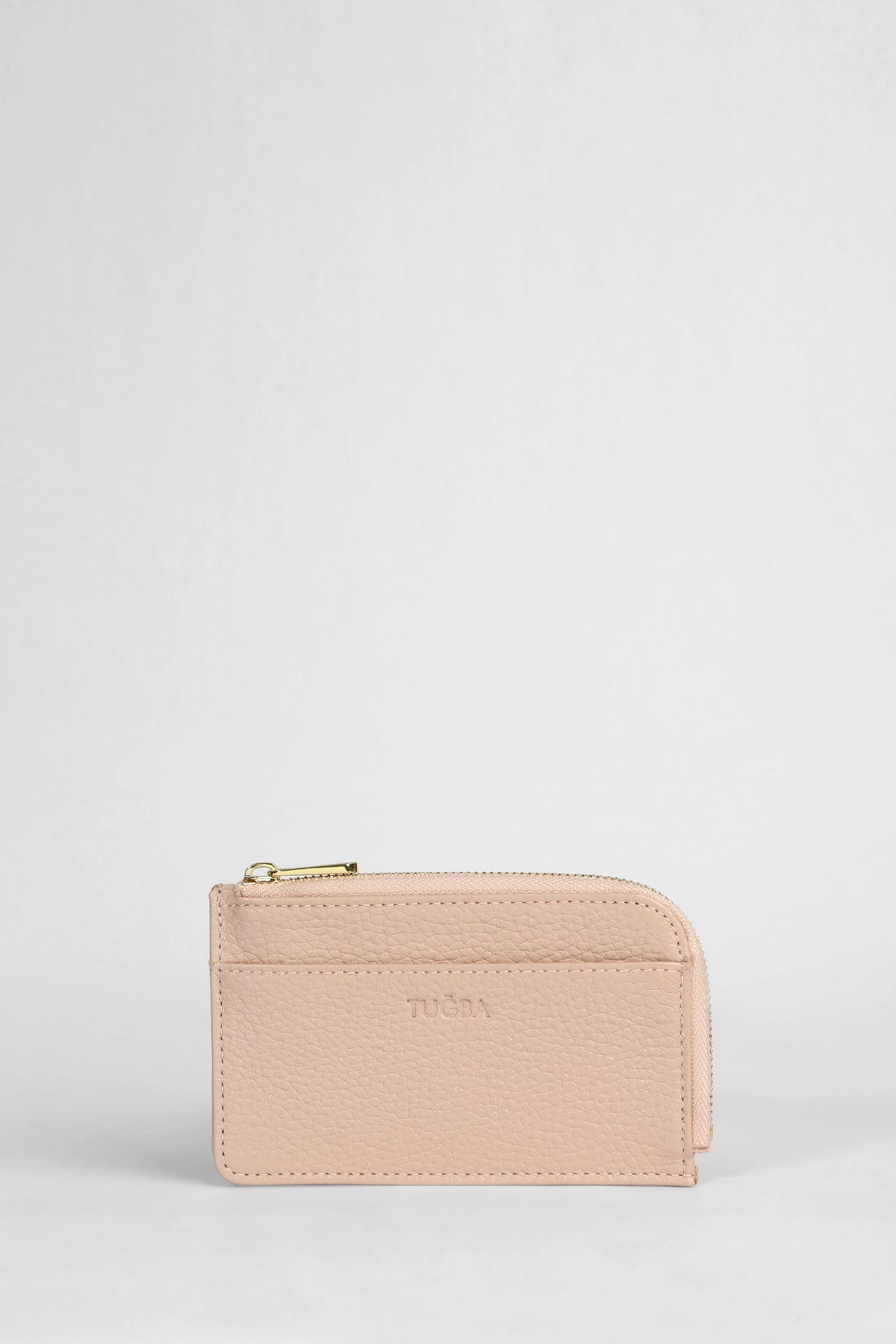 Genuine Napa Leather Card Holder Wallet - Pink