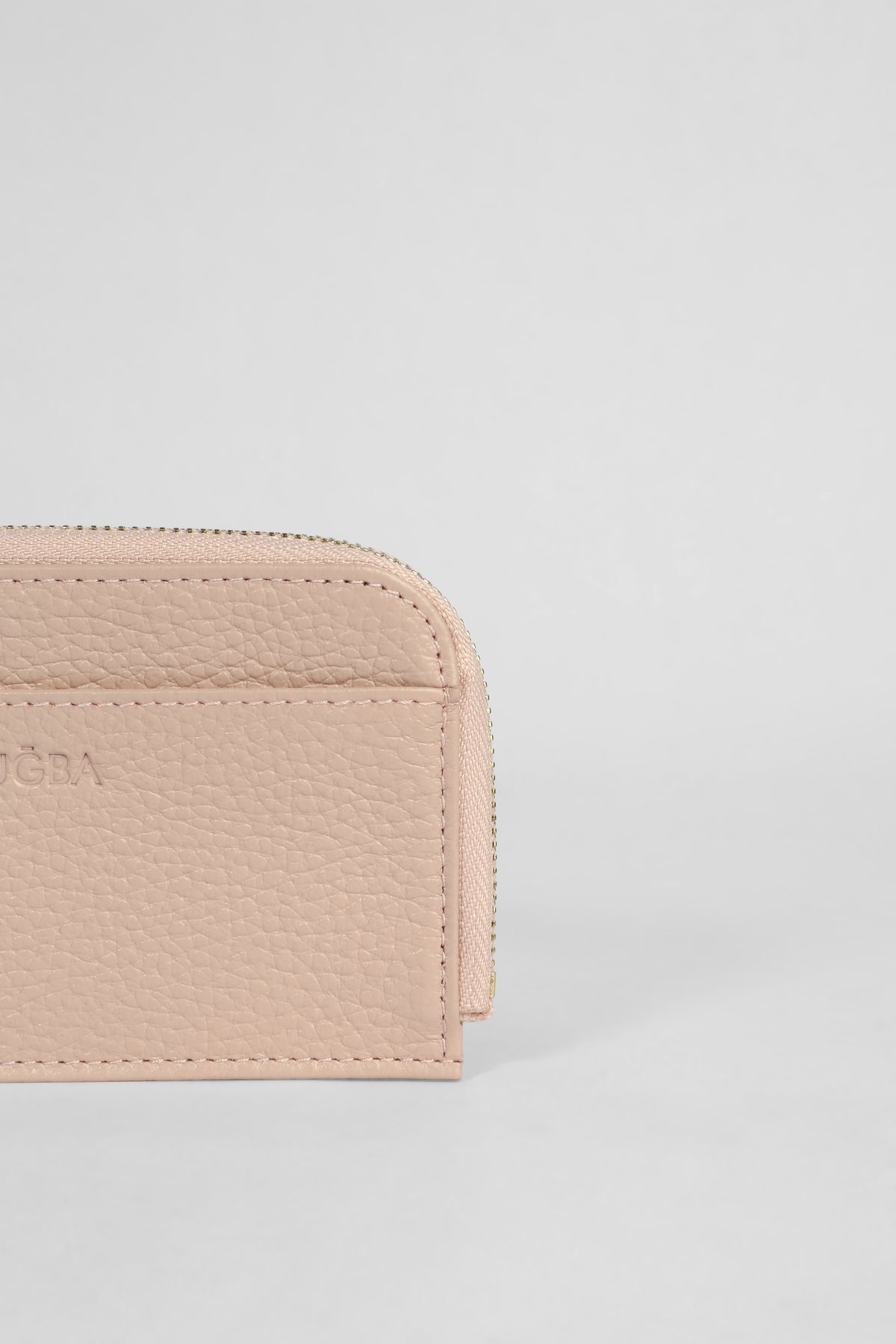Genuine Napa Leather Card Holder Wallet - Pink