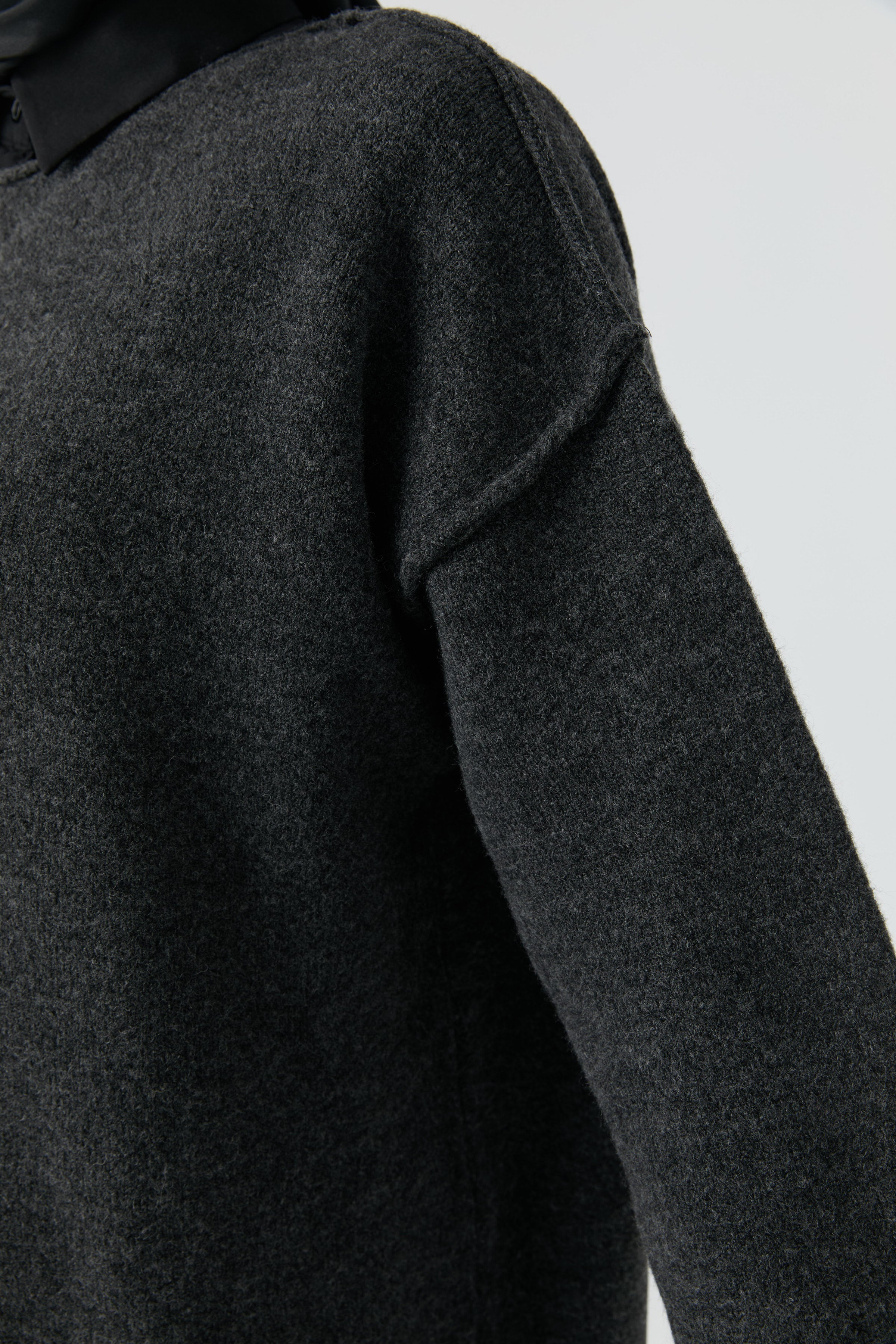 Kırçıl Desenli Tunik - Antrasit TUGBA