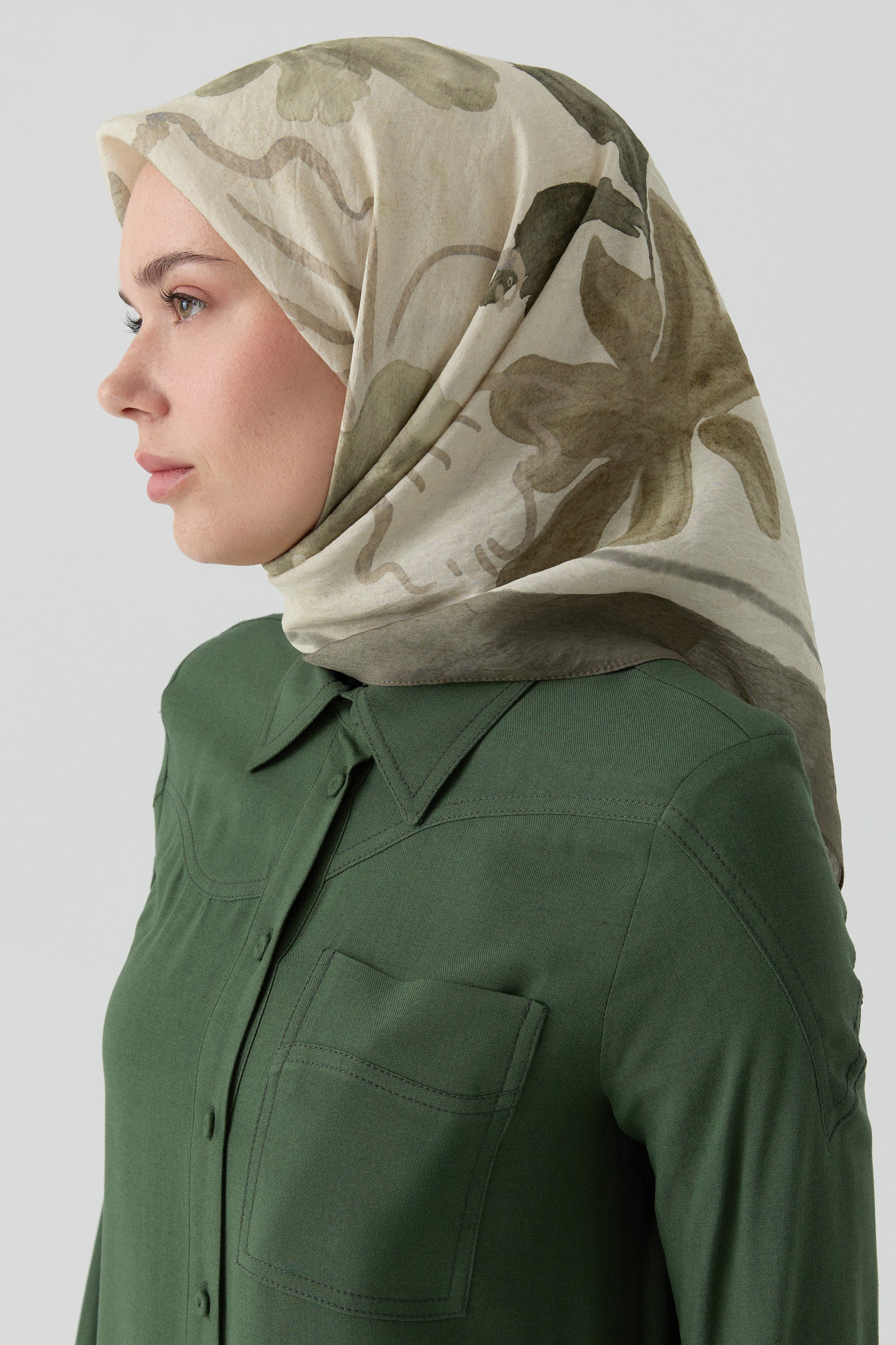 Lalin Natural Eşarp - Çağla TUĞBA