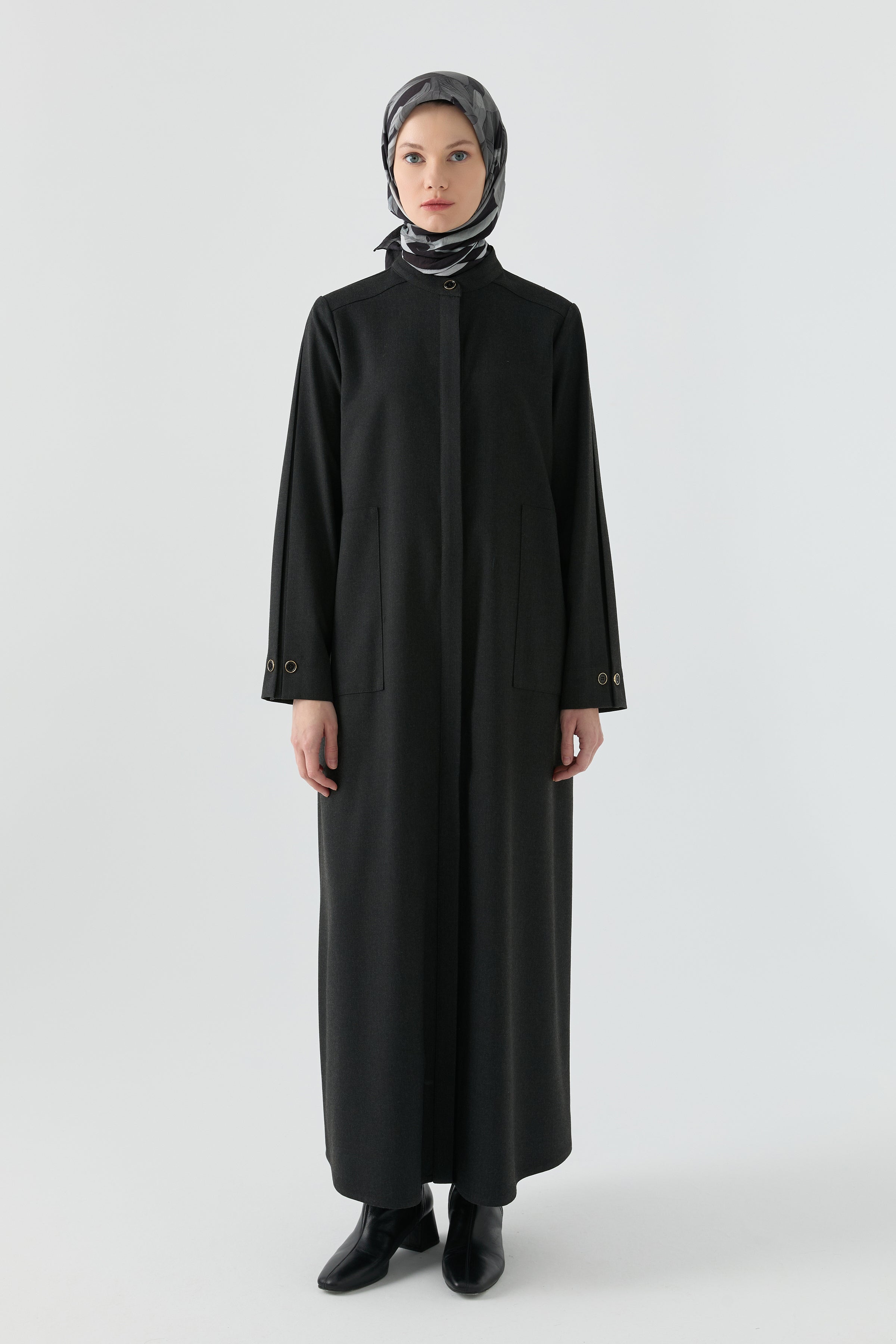 Kare Cepli Ferace - Antrasit TUGBA