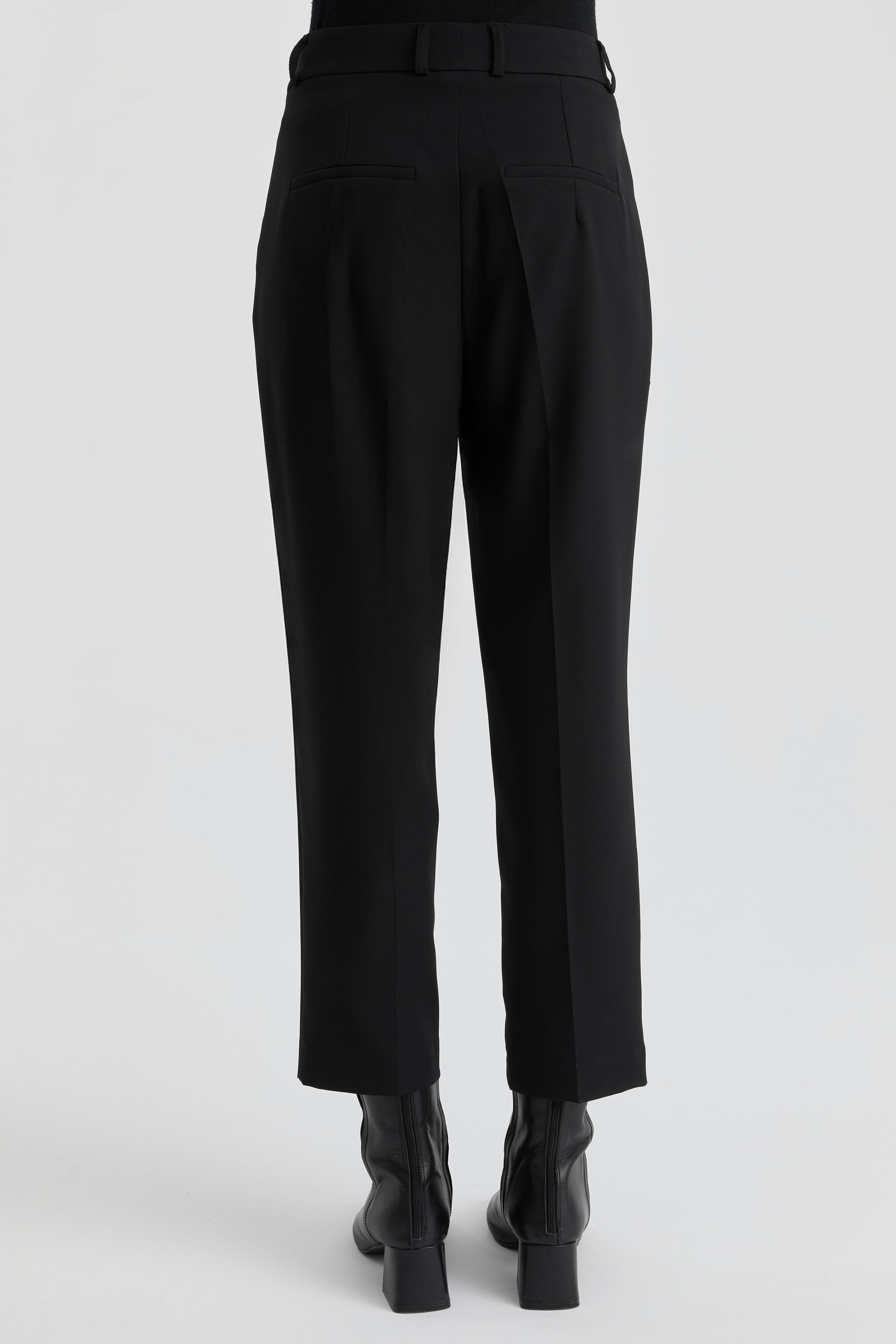 Tek Pile Basic Pantolon - Siyah TUGBA