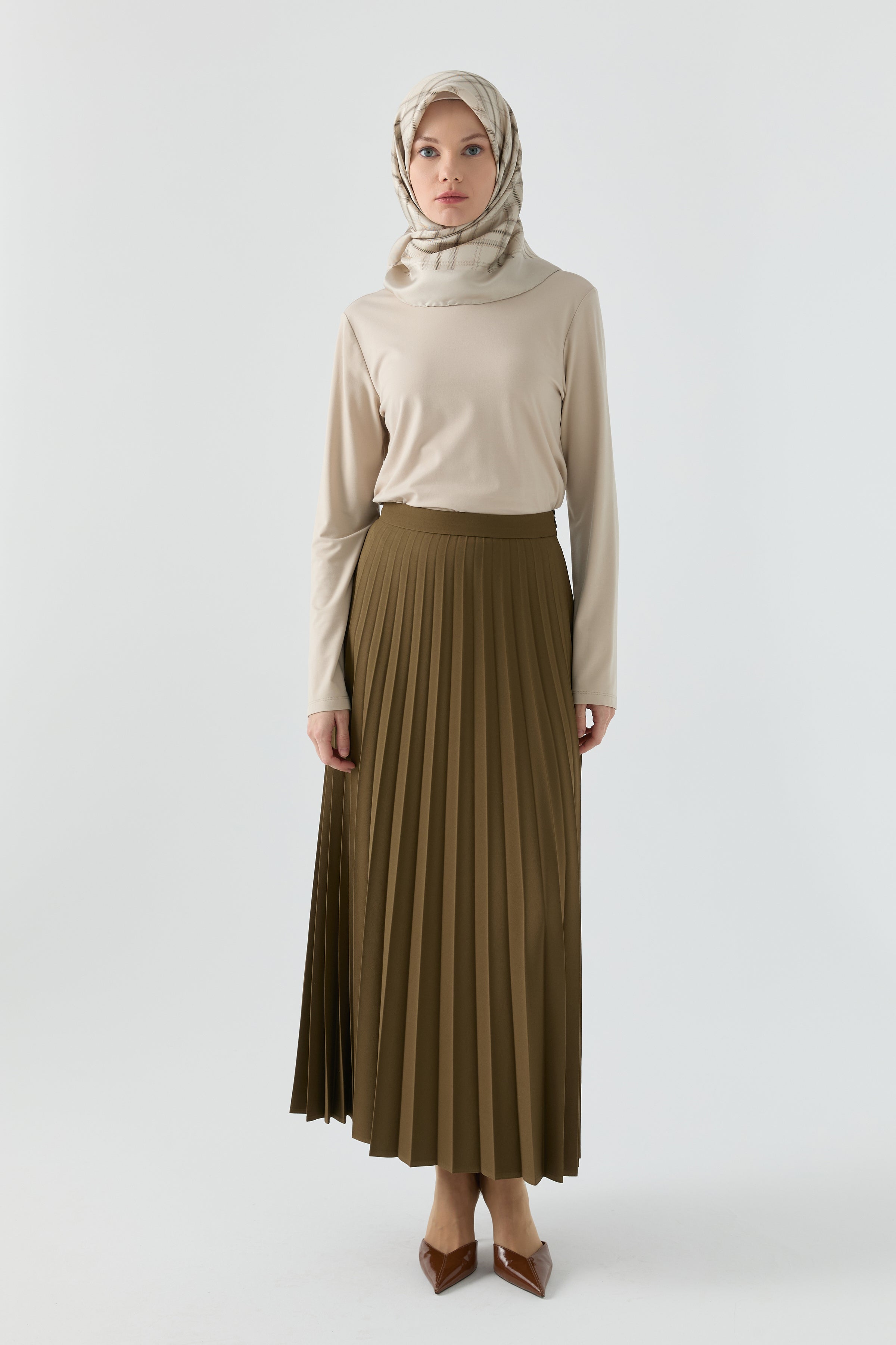 Pilise Etek - Haki TUGBA