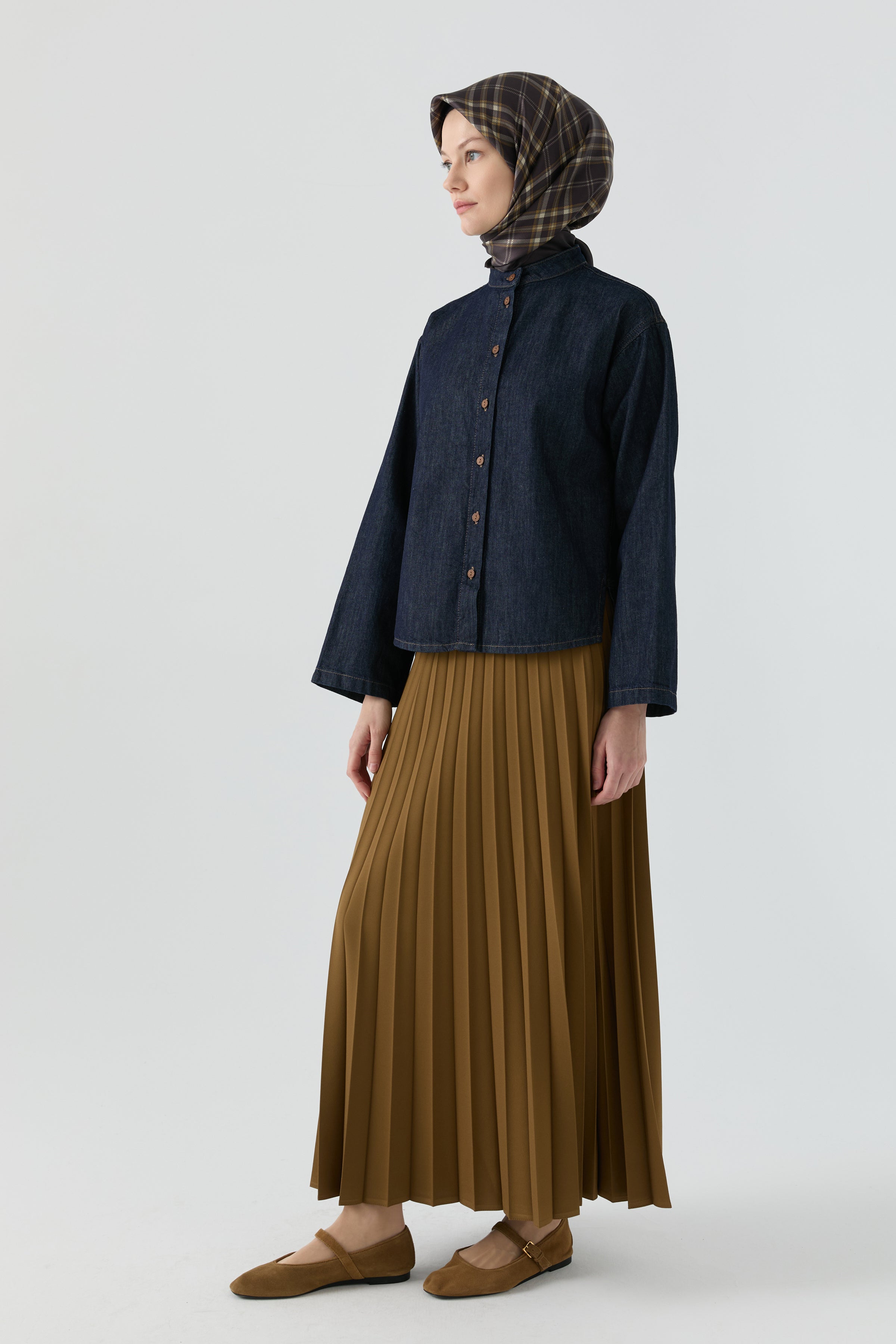 Pilise Etek - Olive TUGBA