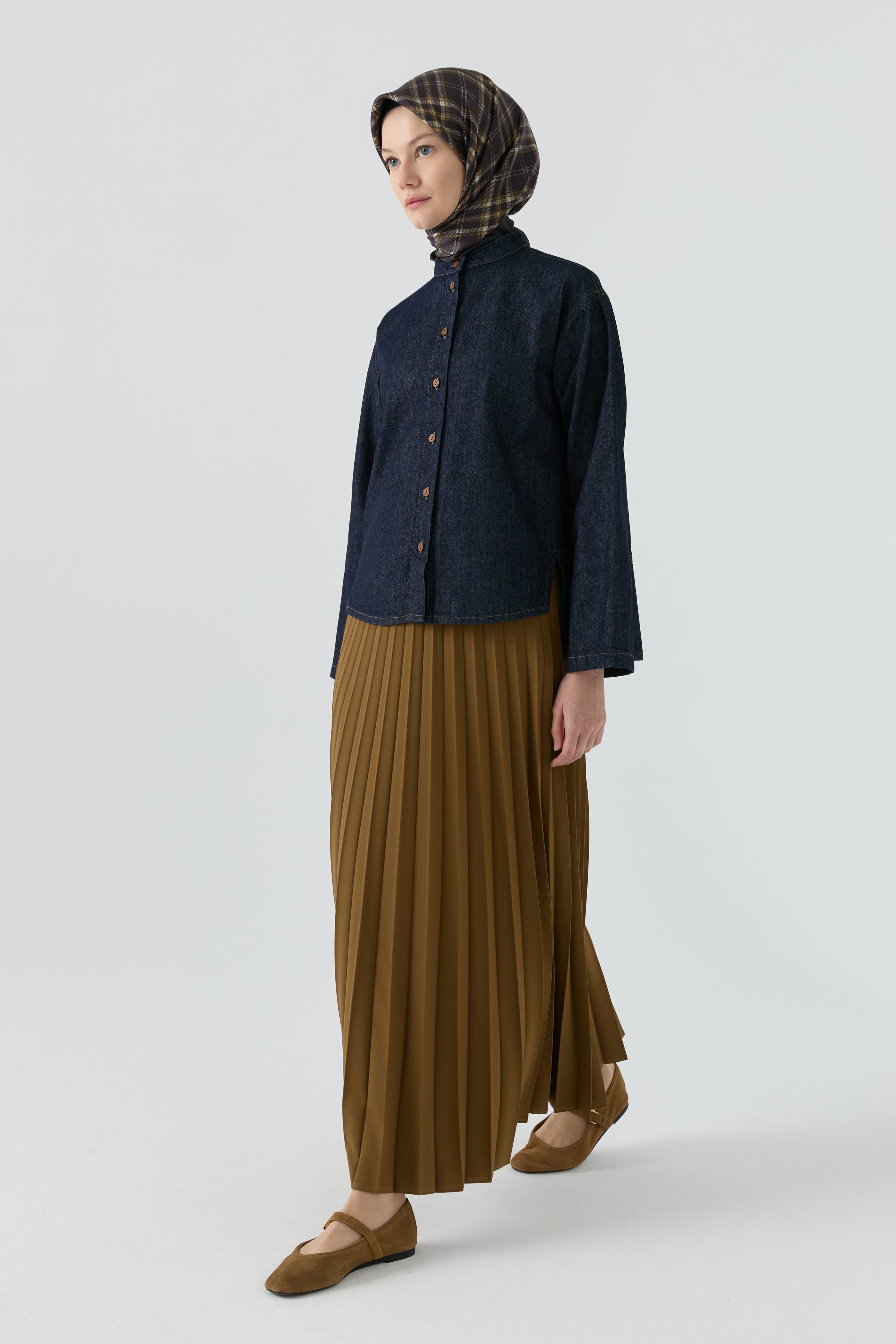 Pilise Etek - Olive TUGBA