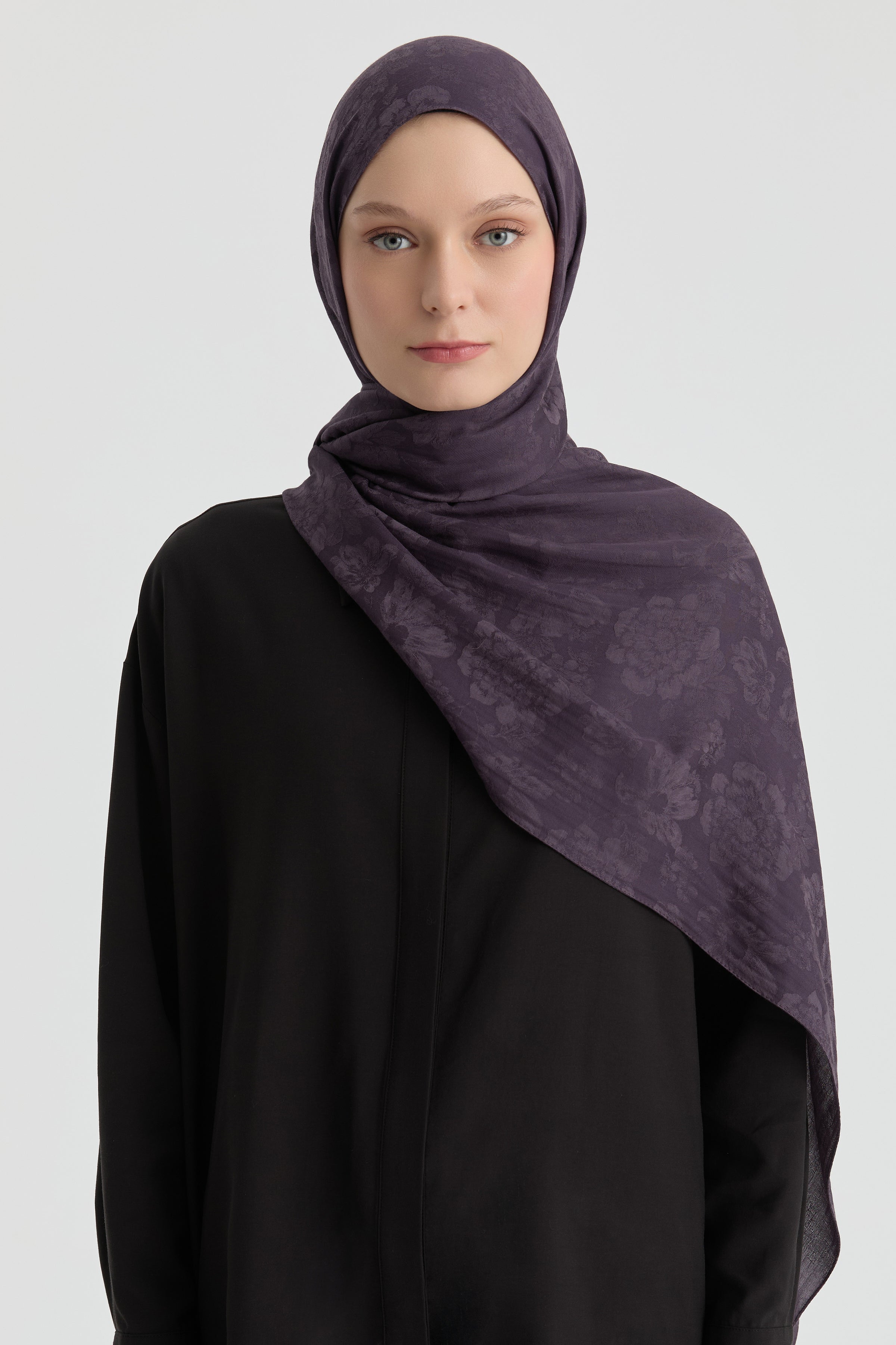 Roza Jakar Şal - Mor TUGBA