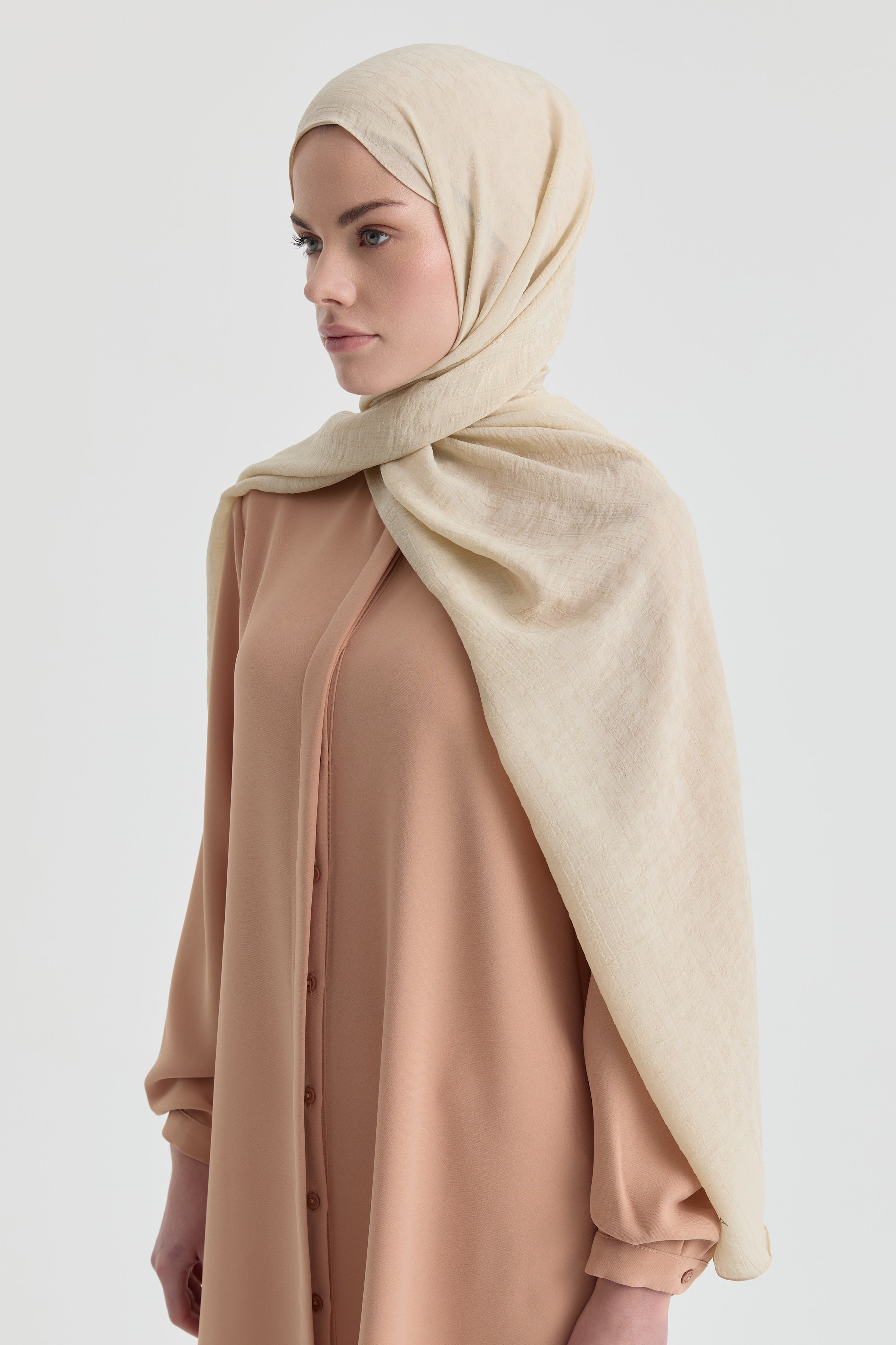 Tülin Jakar Şal - Krem TUGBA