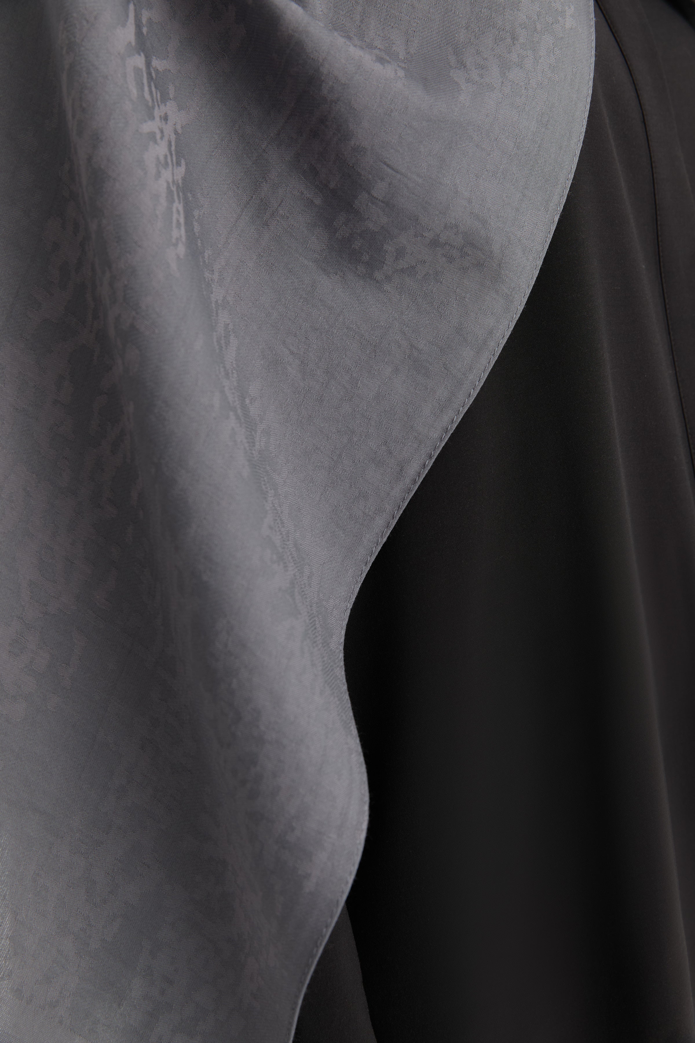 Efsun Jakar Şal - Antrasit TUGBA