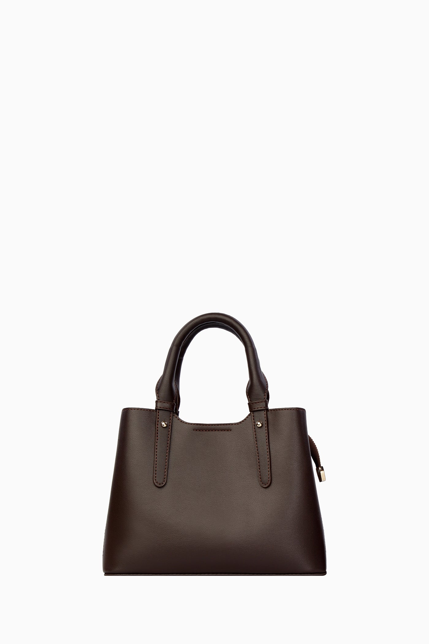 Dikiş Detaylı Kol Çantası - Acı Kahve TUGBA