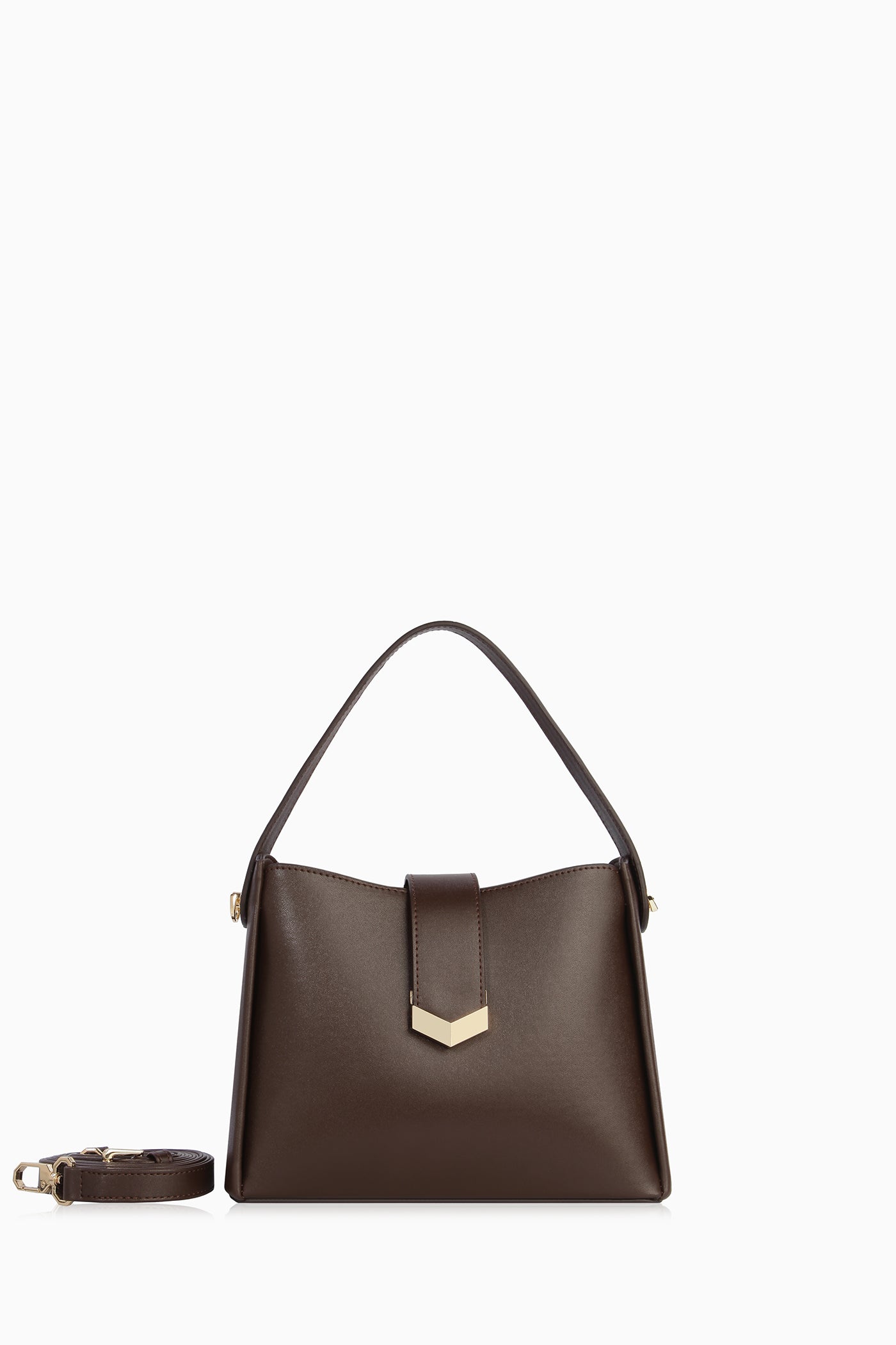 Tokalı Çanta - Kahve TUGBA