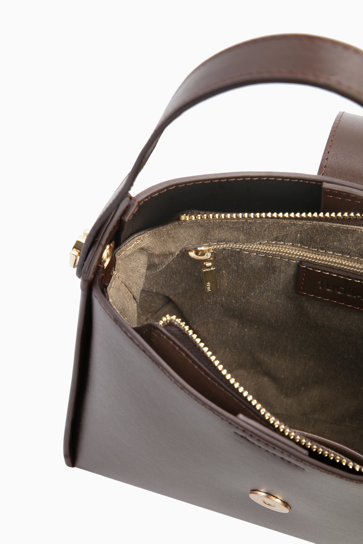 Tokalı Çanta - Kahve TUGBA