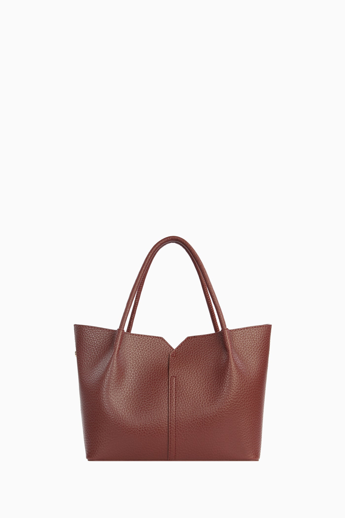 Aksesuar Detaylı Çanta - Bordo TUGBA