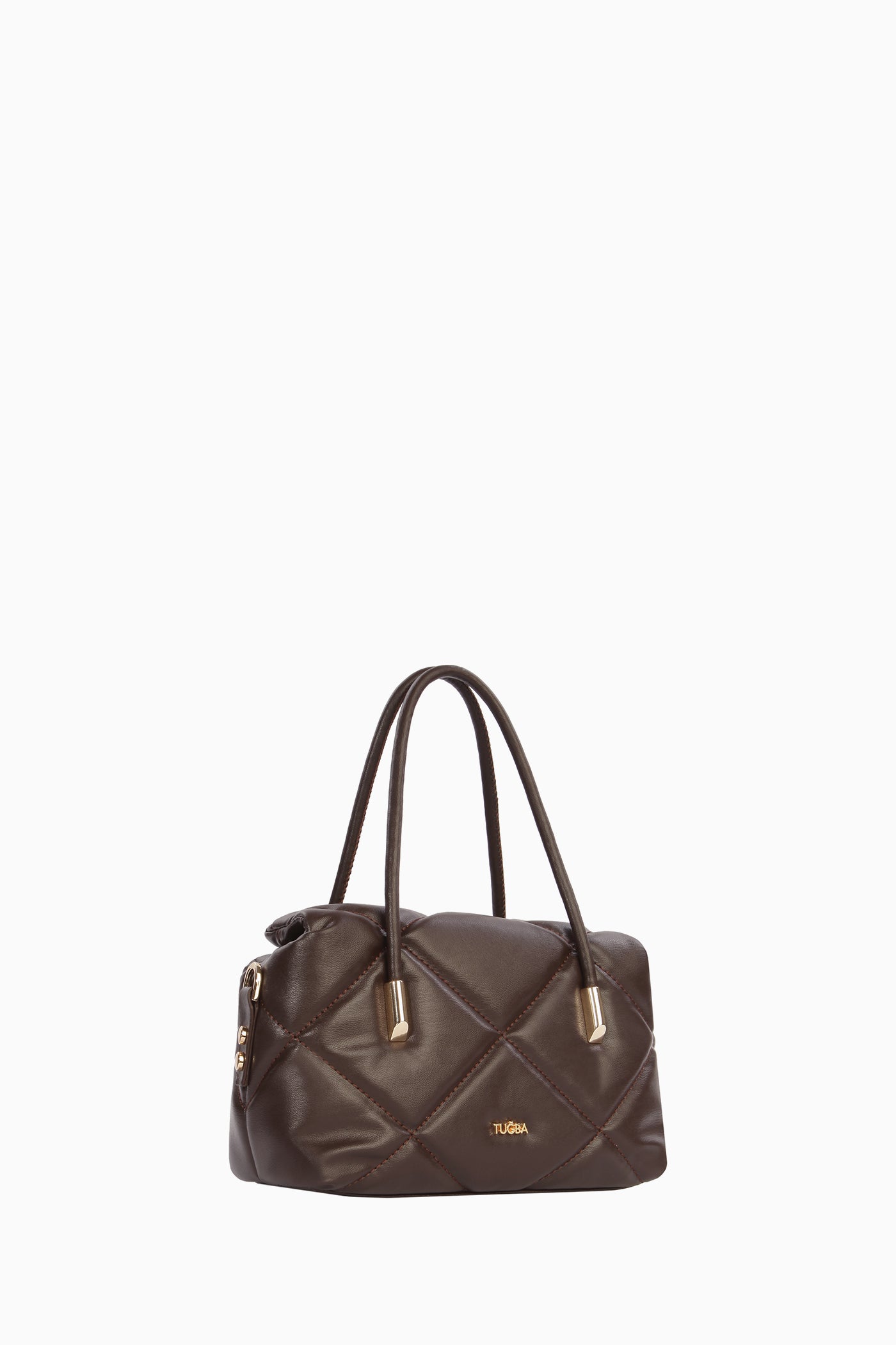 Baklava Dilimli Çanta - Kahve TUGBA