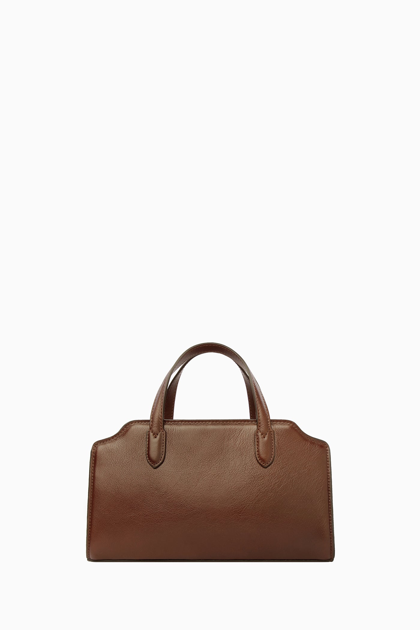 Kısa Kulplu Çanta - Kahve TUGBA