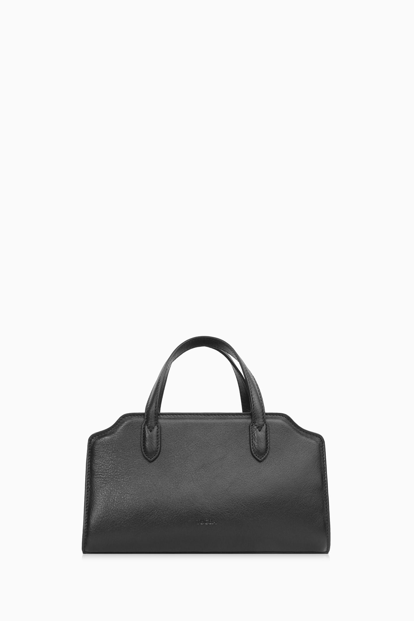 Kısa Kulplu Çanta - Siyah TUGBA