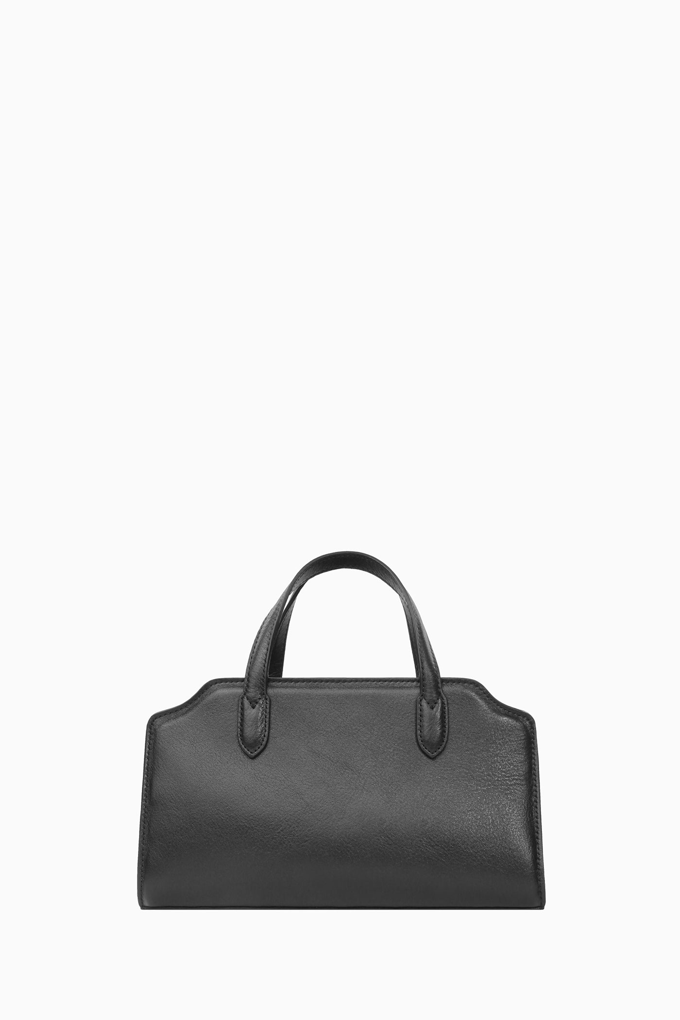 Kısa Kulplu Çanta - Siyah TUGBA