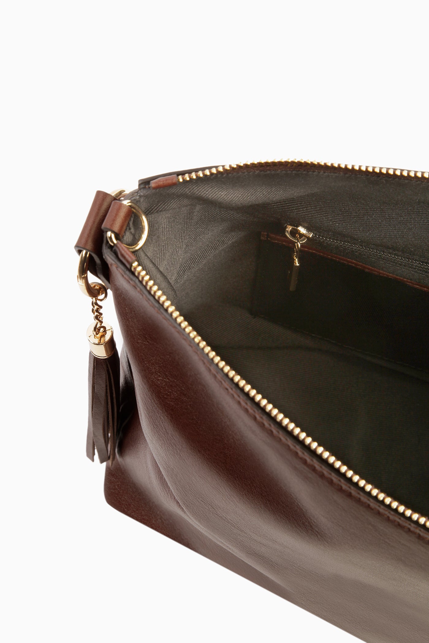 Aksesuar Detaylı Çanta - Kahve TUGBA