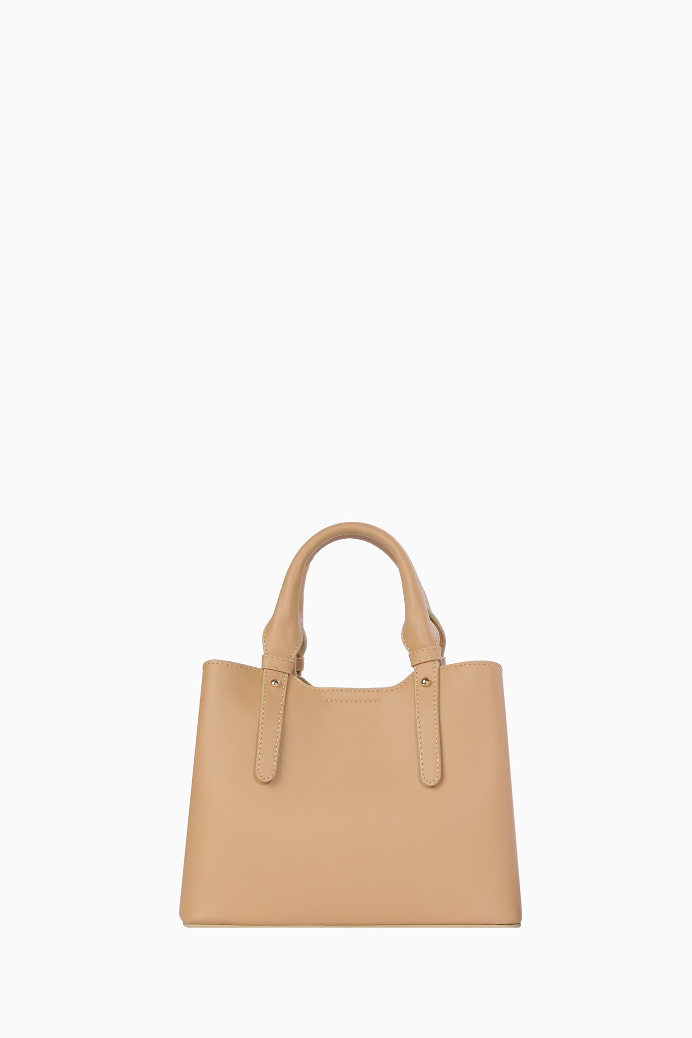 Askısı Desenli Kol Çantası - Camel TUGBA