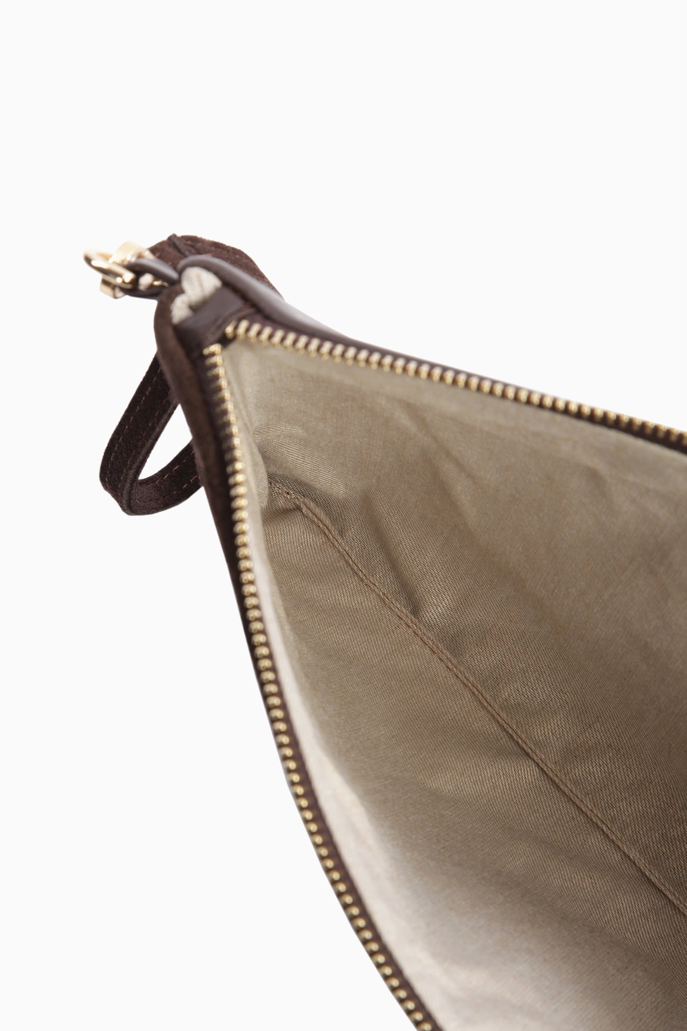 Zincir Askılı Portföy Çanta - Kahve TUGBA