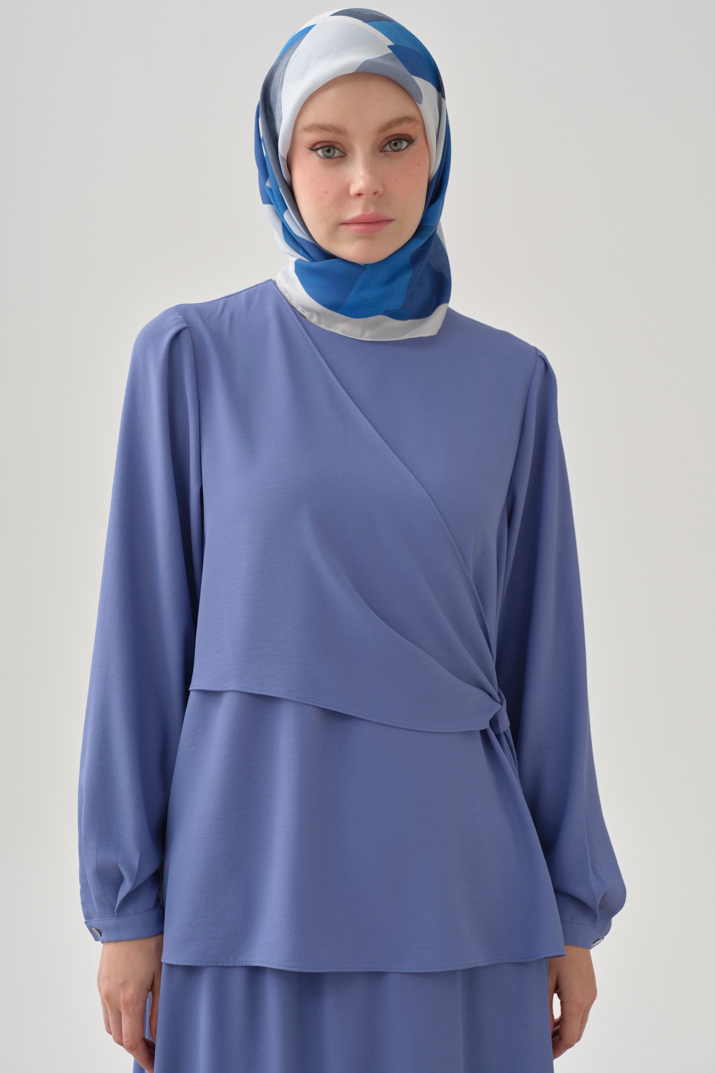 Anvelop Detaylı Bluz - Havacı TUGBA