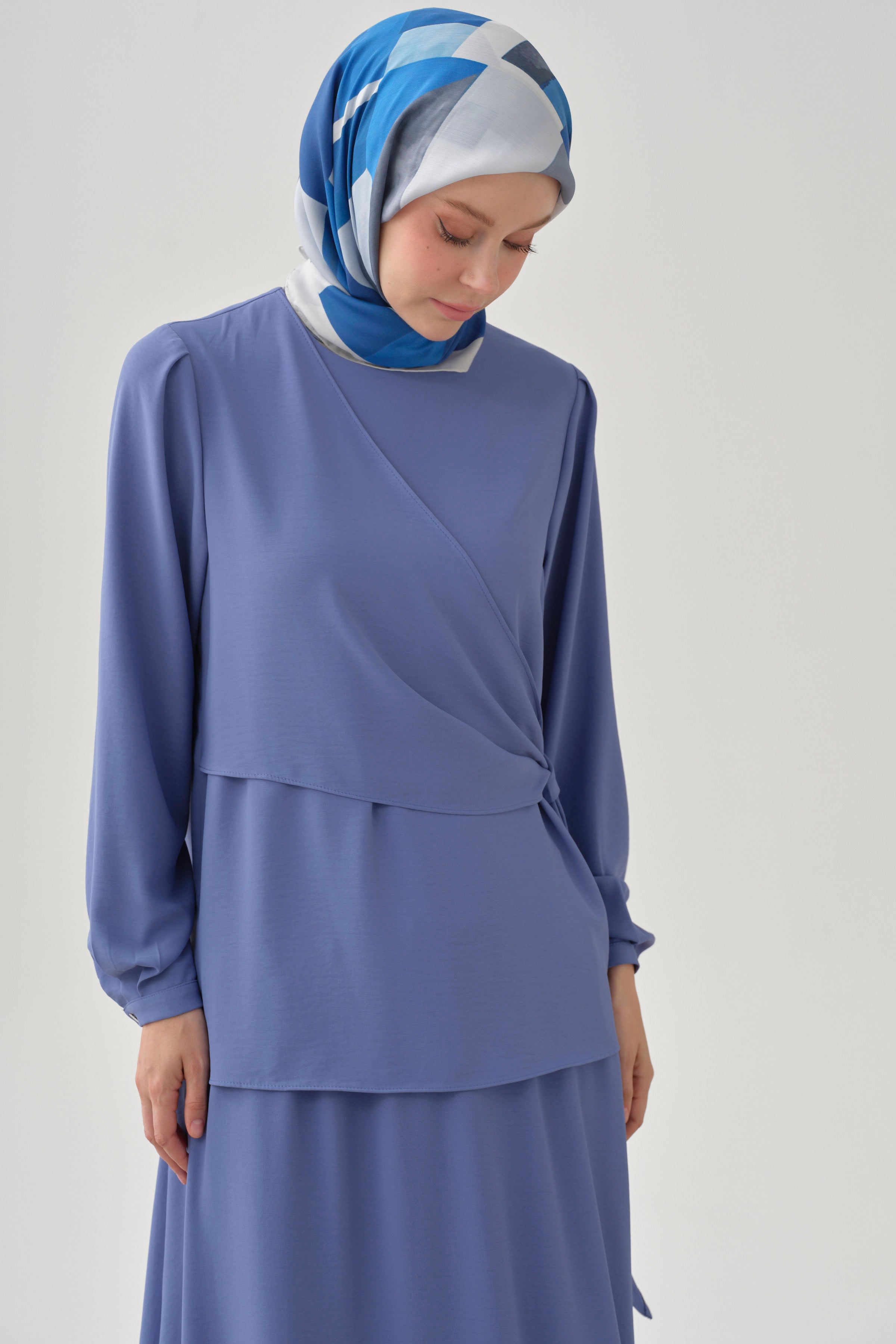 Anvelop Detaylı Bluz - Havacı TUGBA