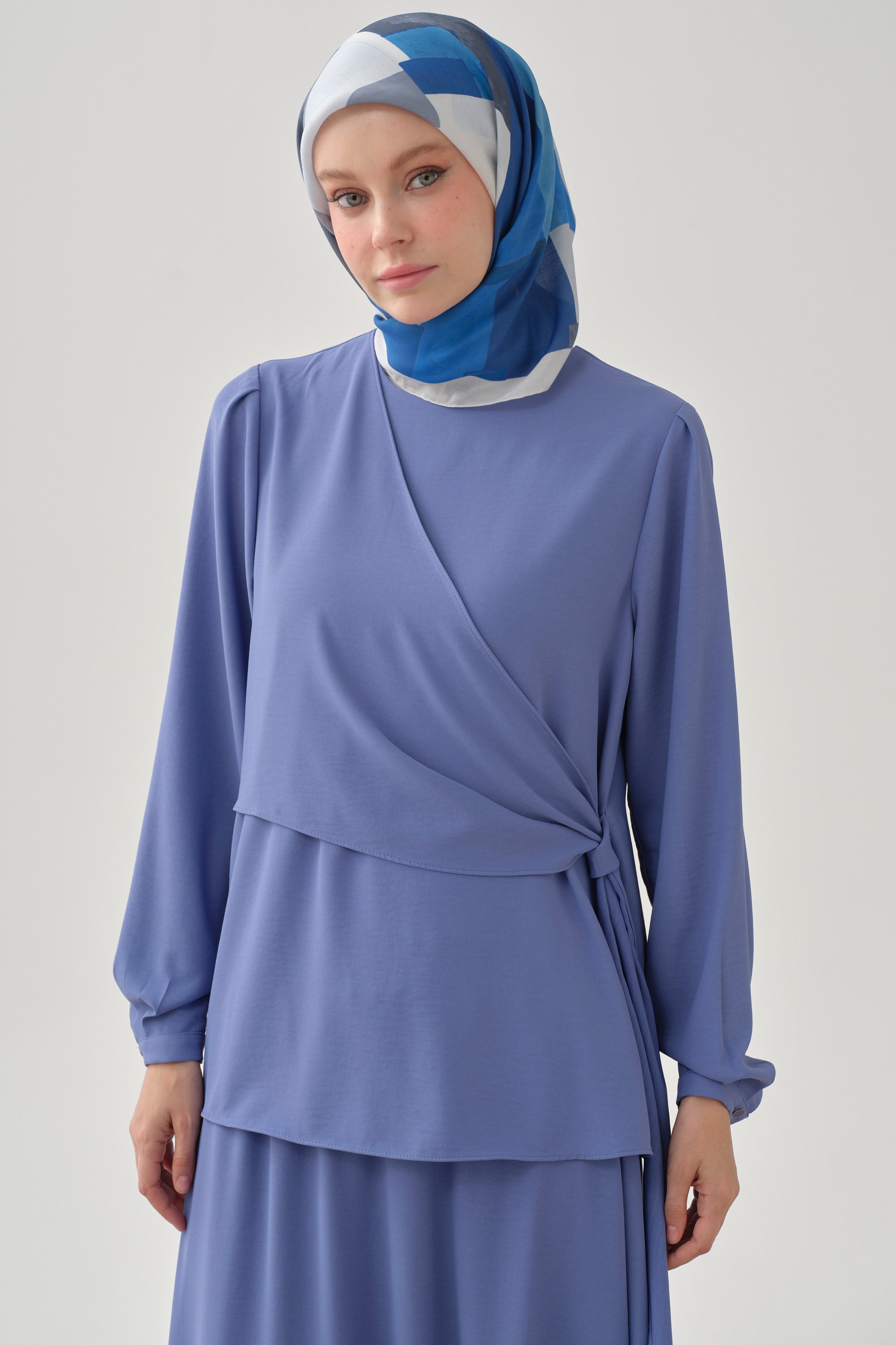 Anvelop Detaylı Bluz - Havacı TUGBA