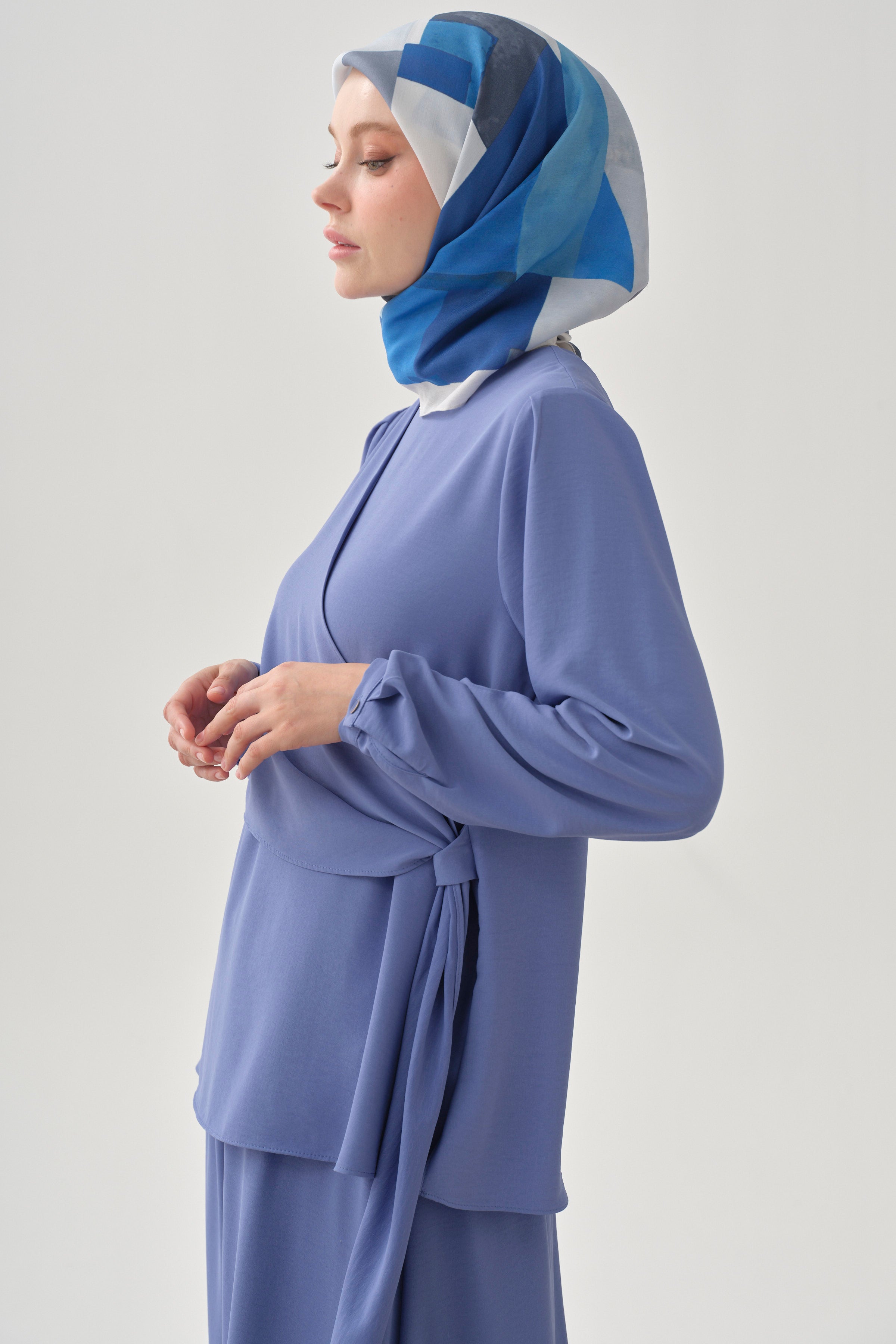 Anvelop Detaylı Bluz - Havacı TUGBA