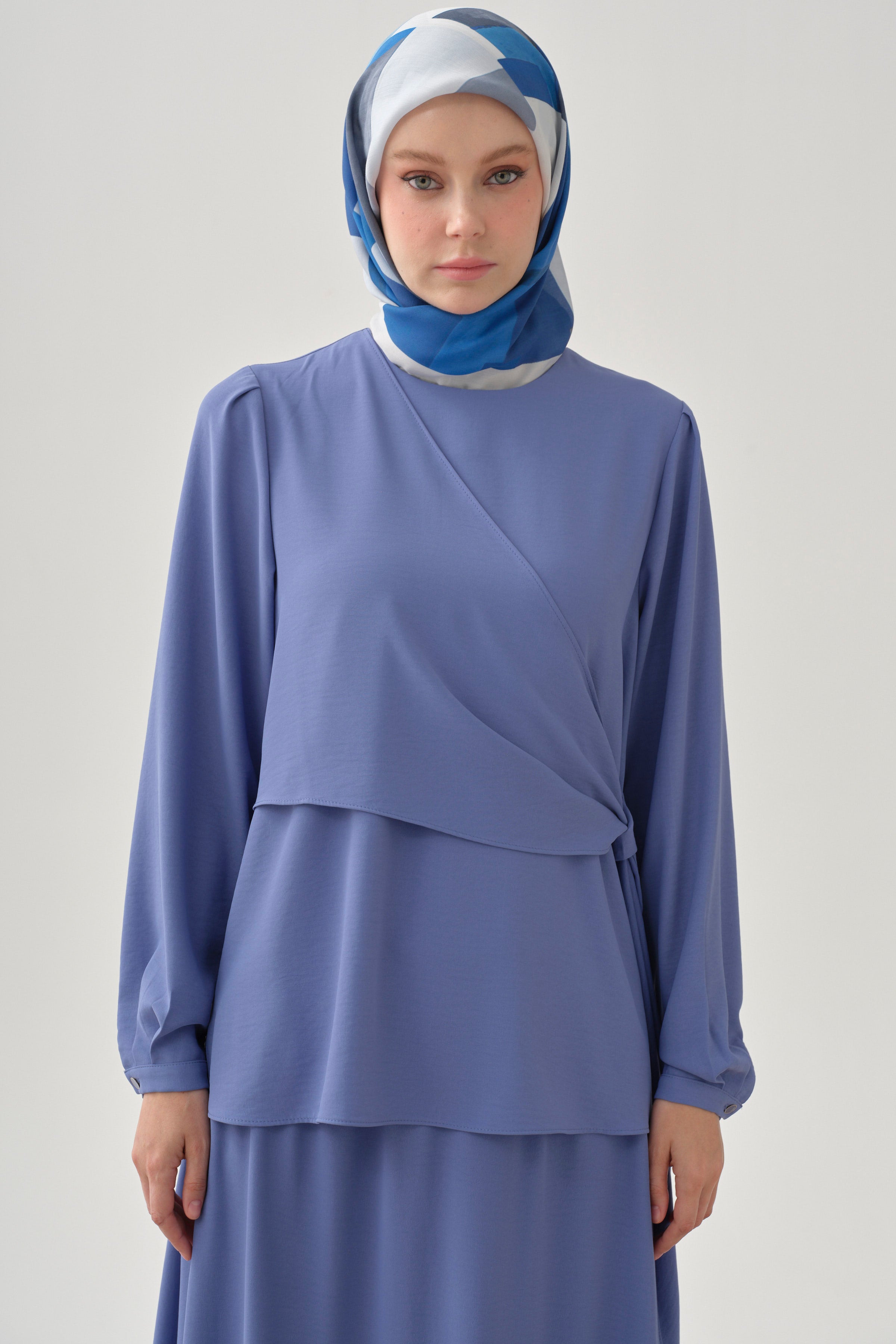 Anvelop Detaylı Bluz - Havacı TUGBA