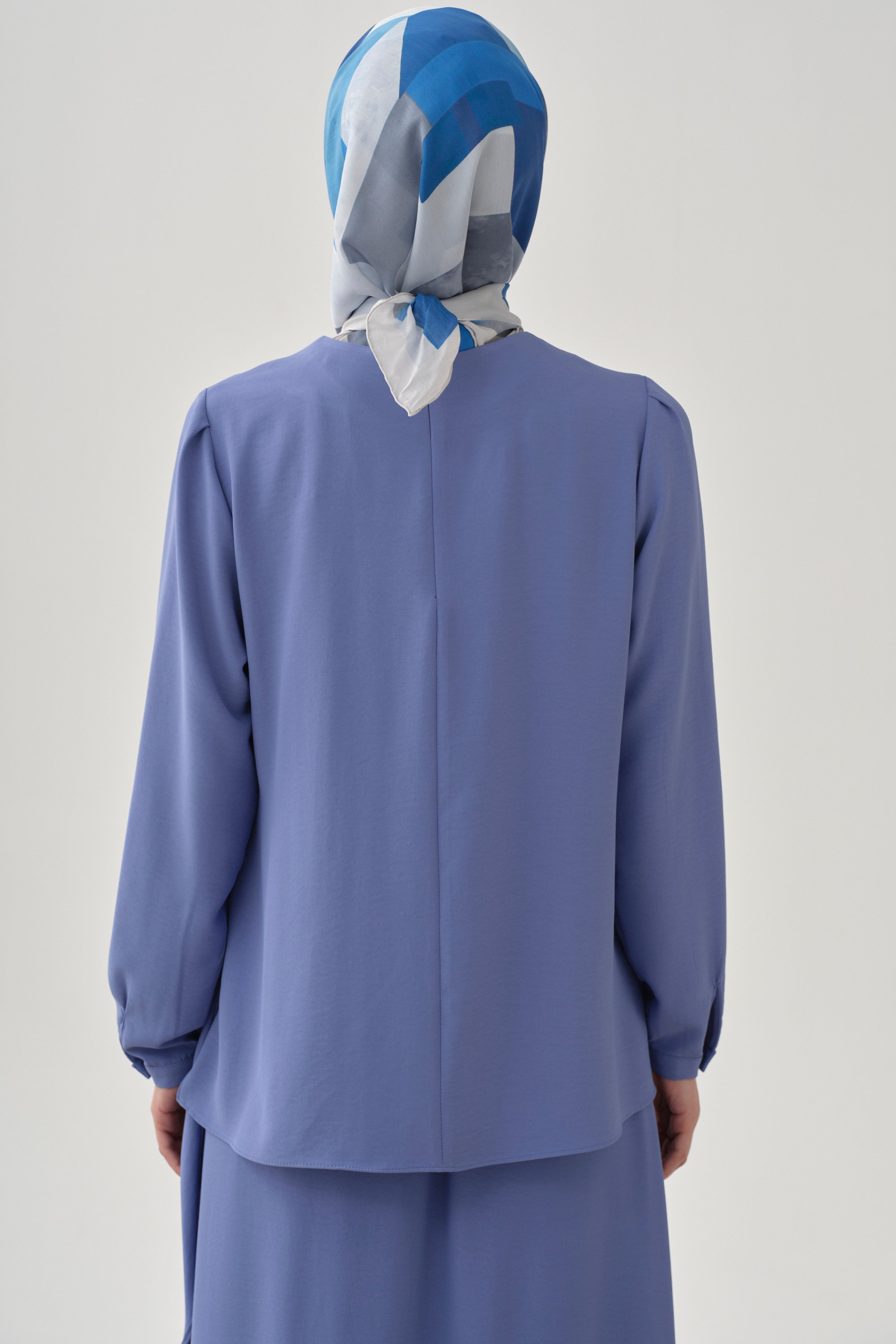 Anvelop Detaylı Bluz - Havacı TUGBA