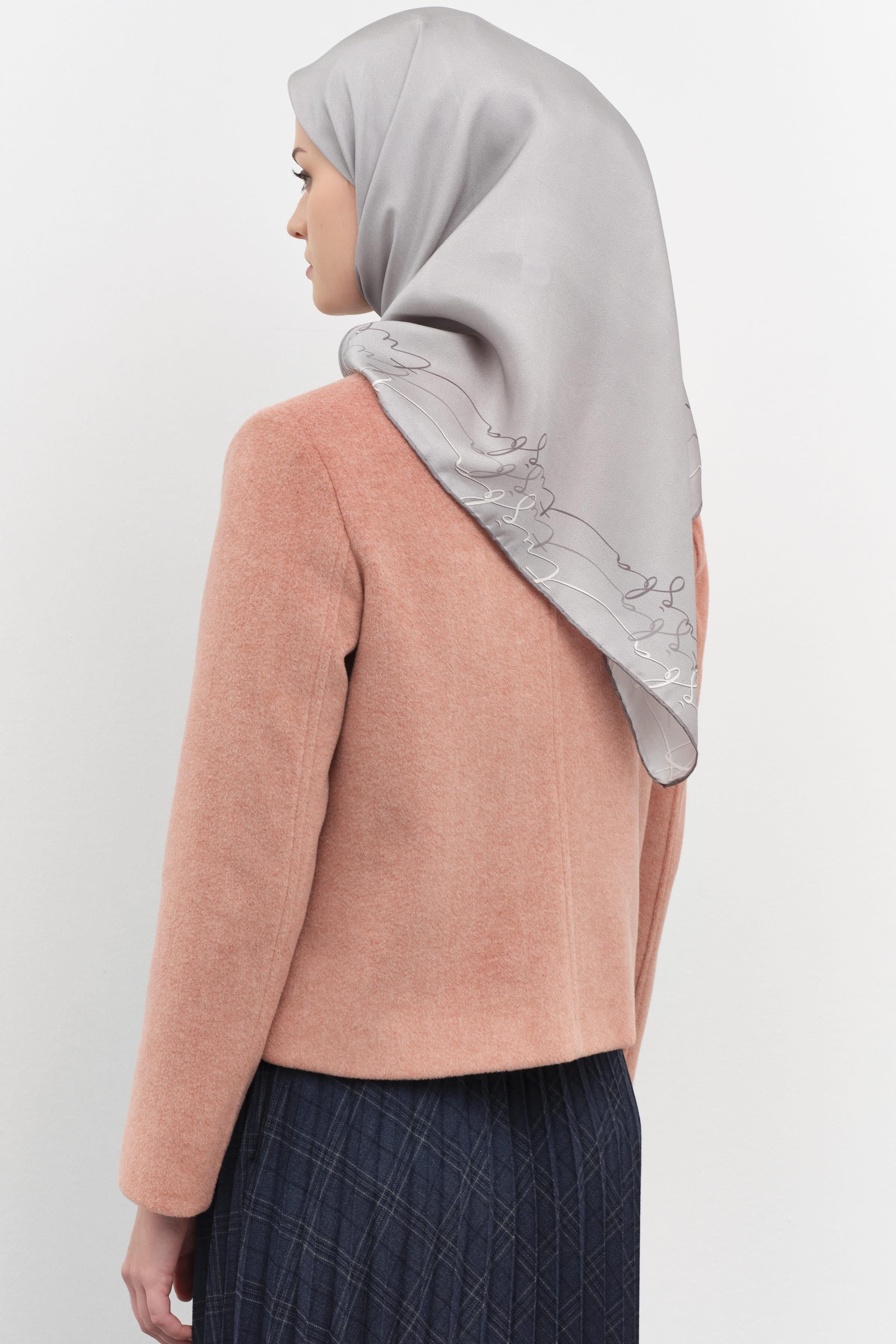 Armalı Çıtçıt Kapamalı Mini Mont - Pudra TUGBA