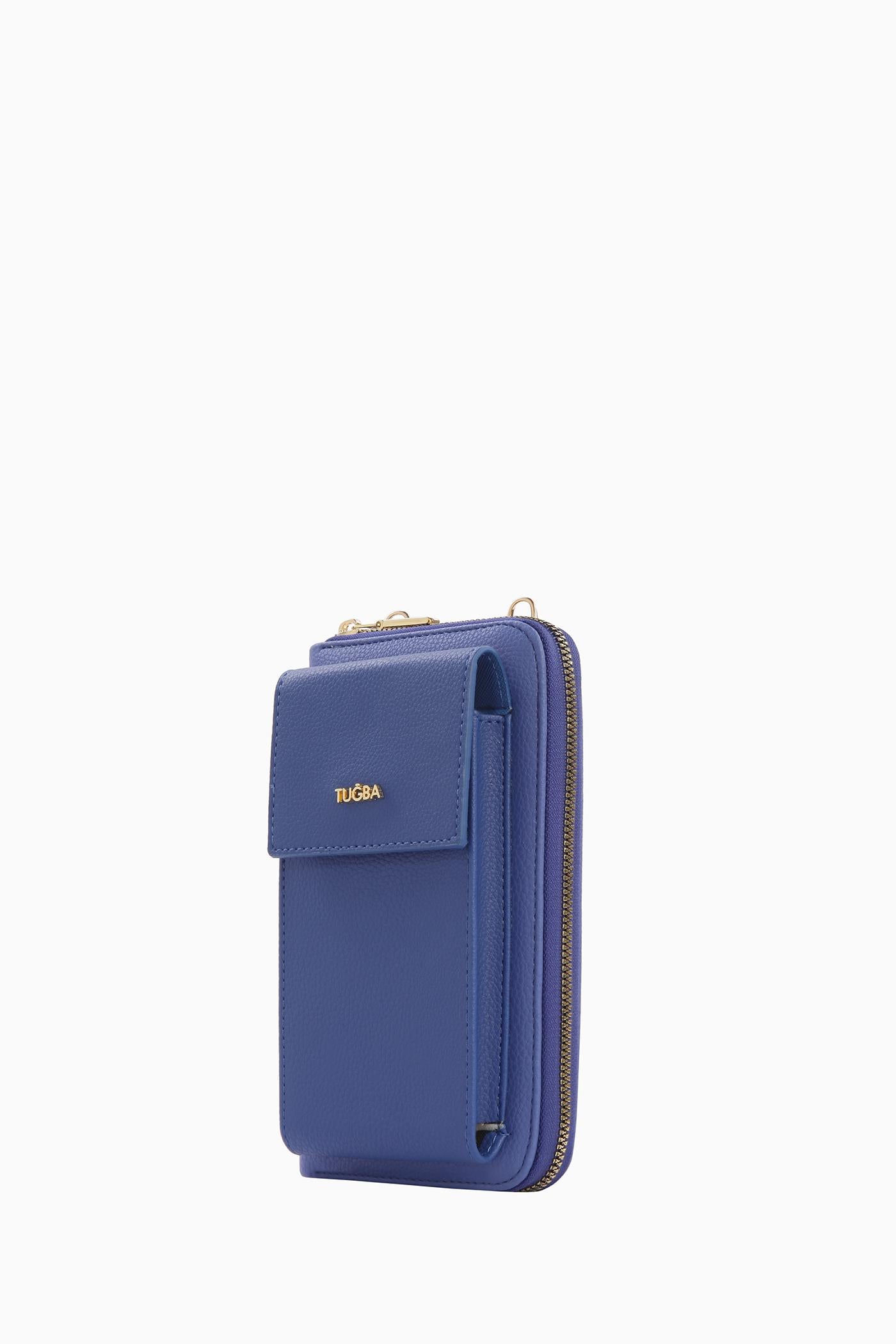 Bayan Çanta Telefonluk - Saks TUGBA