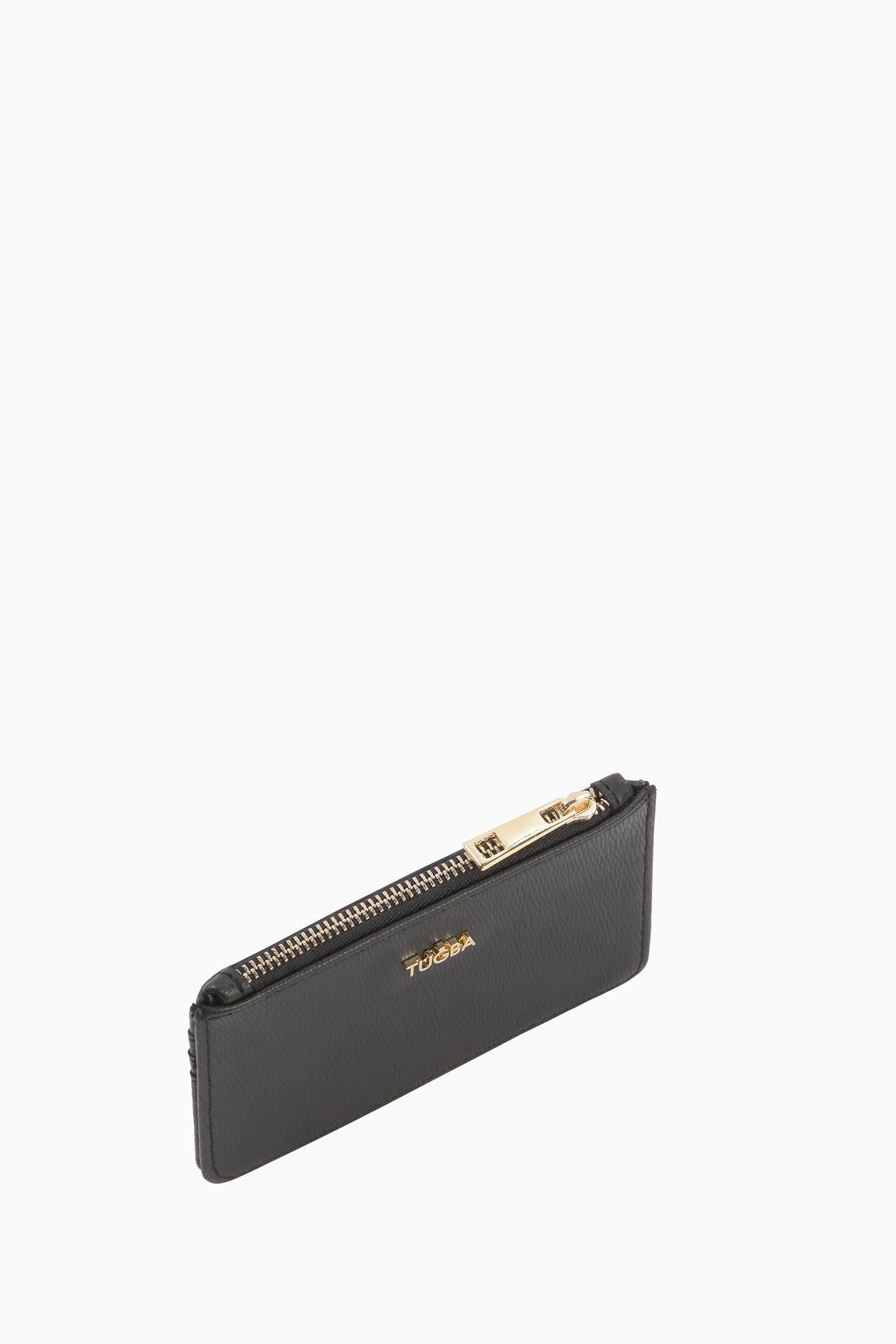 Bayan Cüzdan Kartlık - Siyah TUGBA