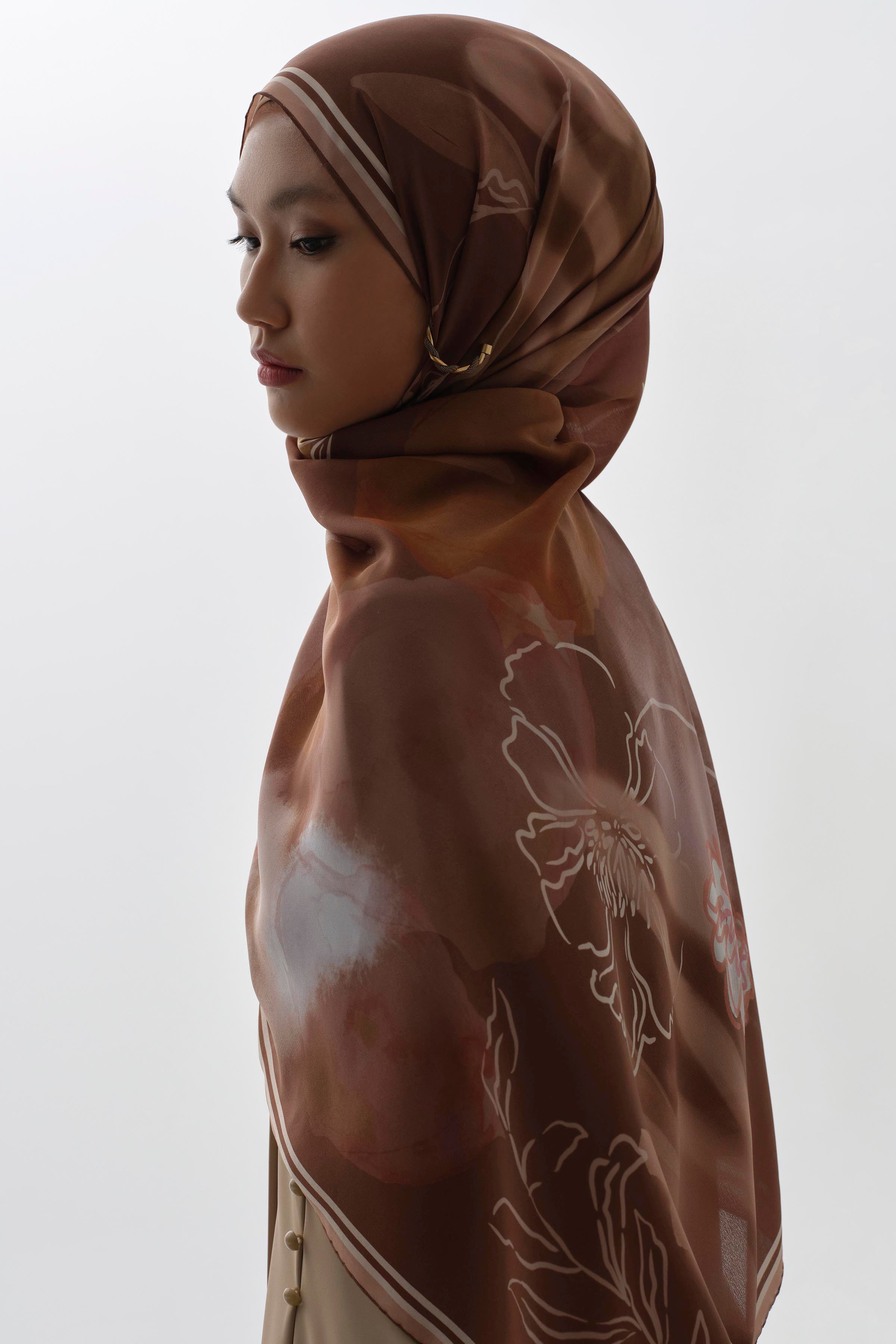 Bel Düğme Detaylı Tunik - Bej TUGBA