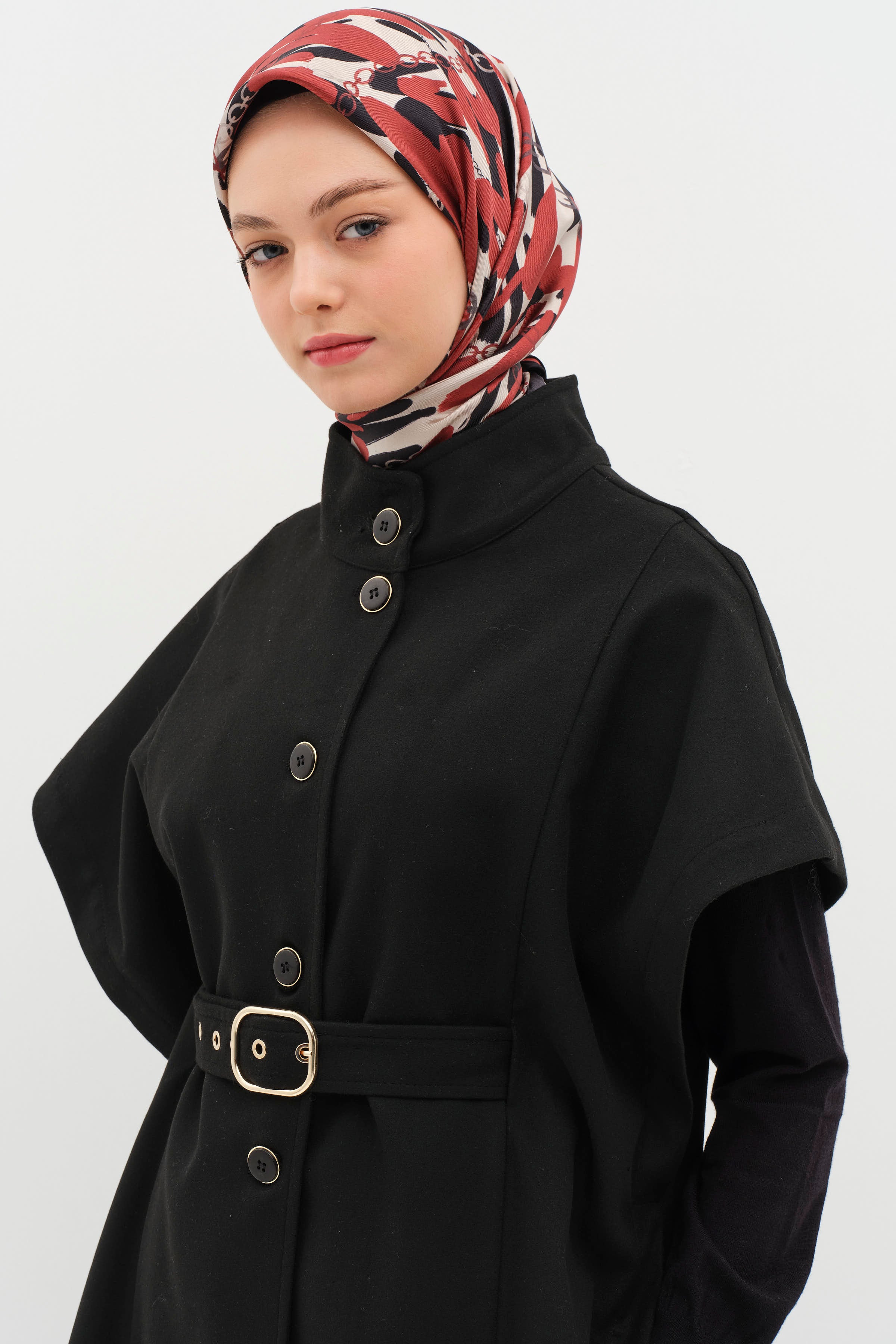 Bel Kemerli Panço - Siyah TUGBA