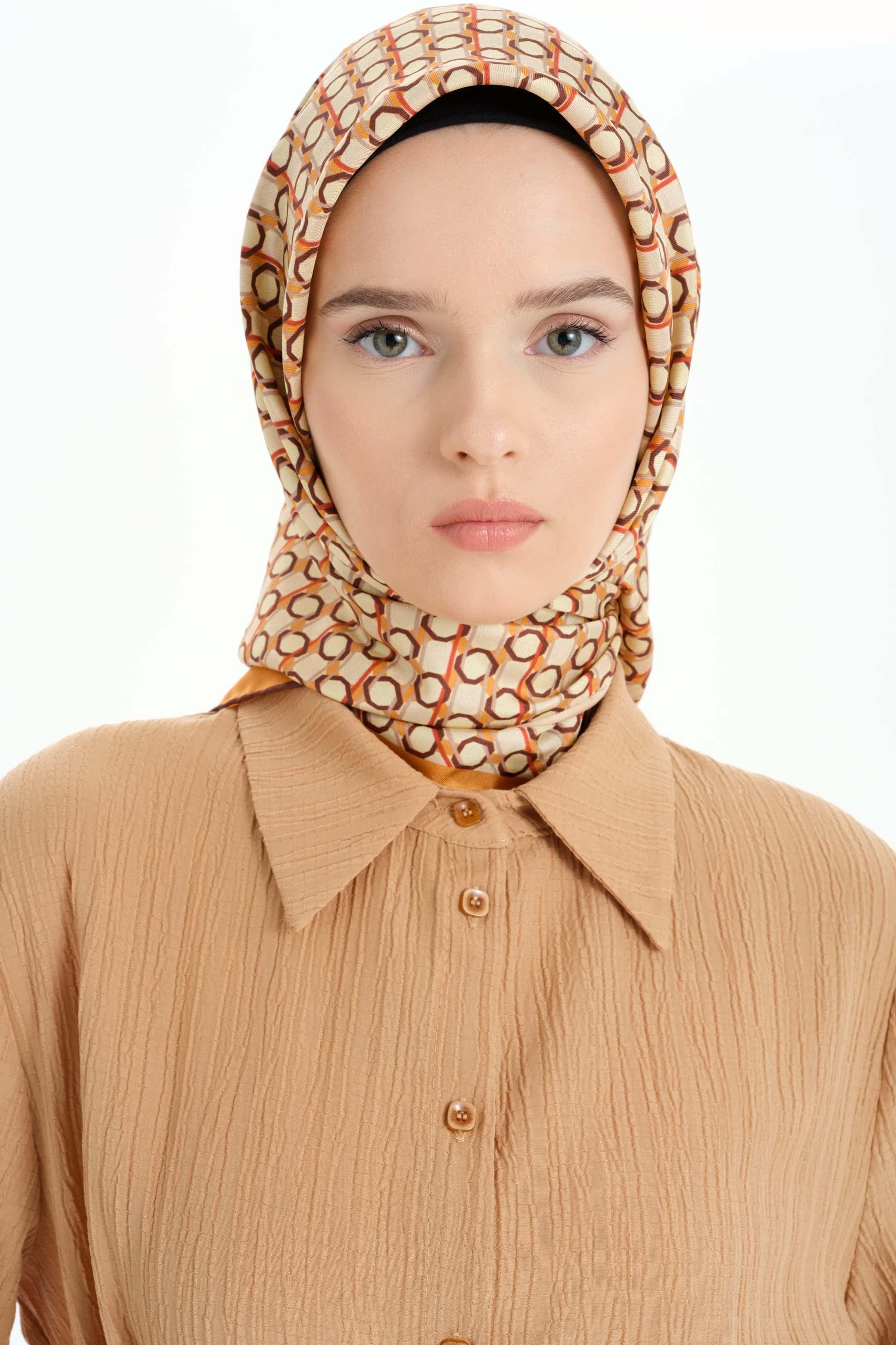 Bel Kuşaklı Uzun Tunik - Camel TUGBA