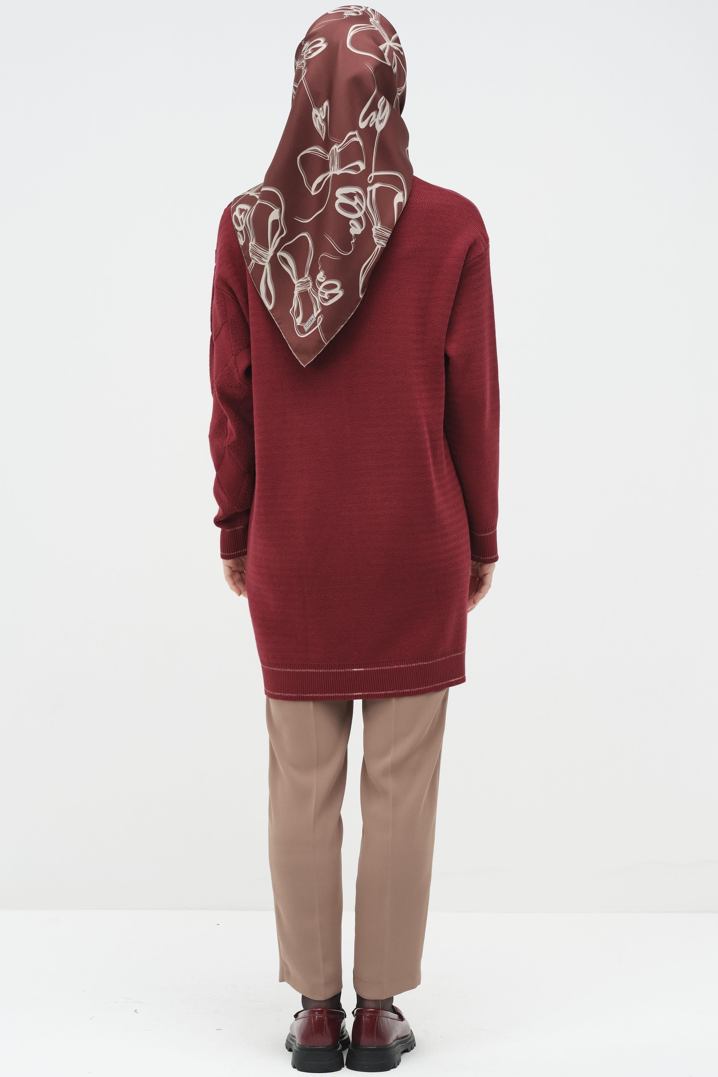 Bel Lastikli Dar Paça Pantolon - Camel TUGBA