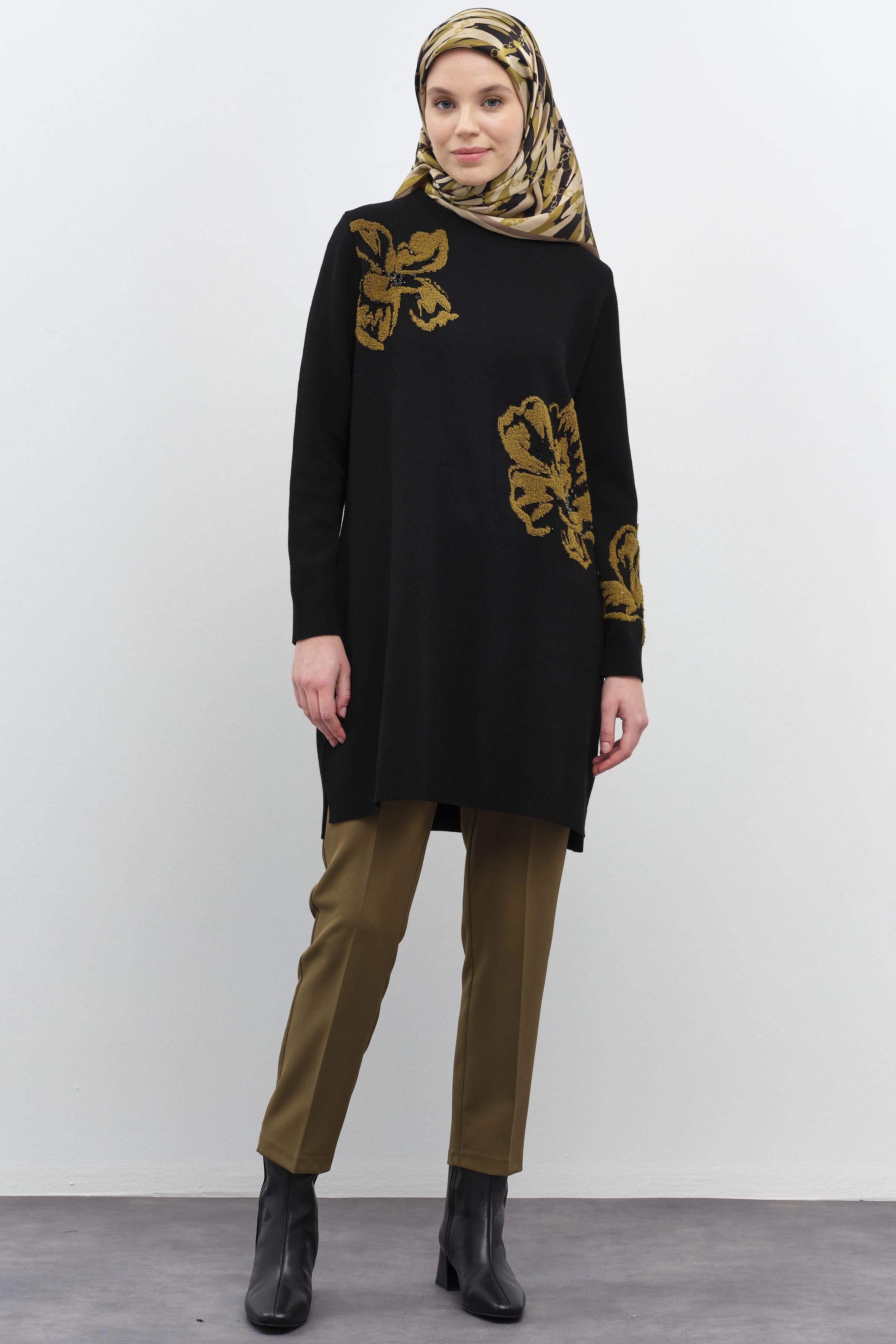 Bel Lastikli Havuç Pantolon - Haki TUGBA