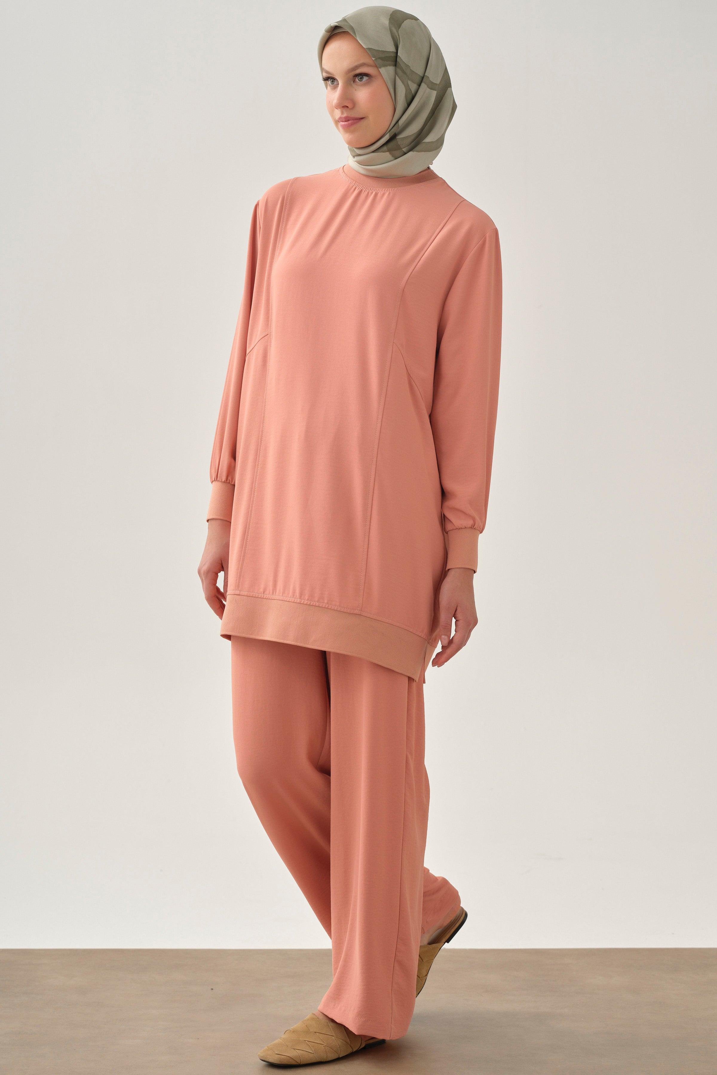 Beli Lastikli Cepli Pantolon - Somon TUGBA