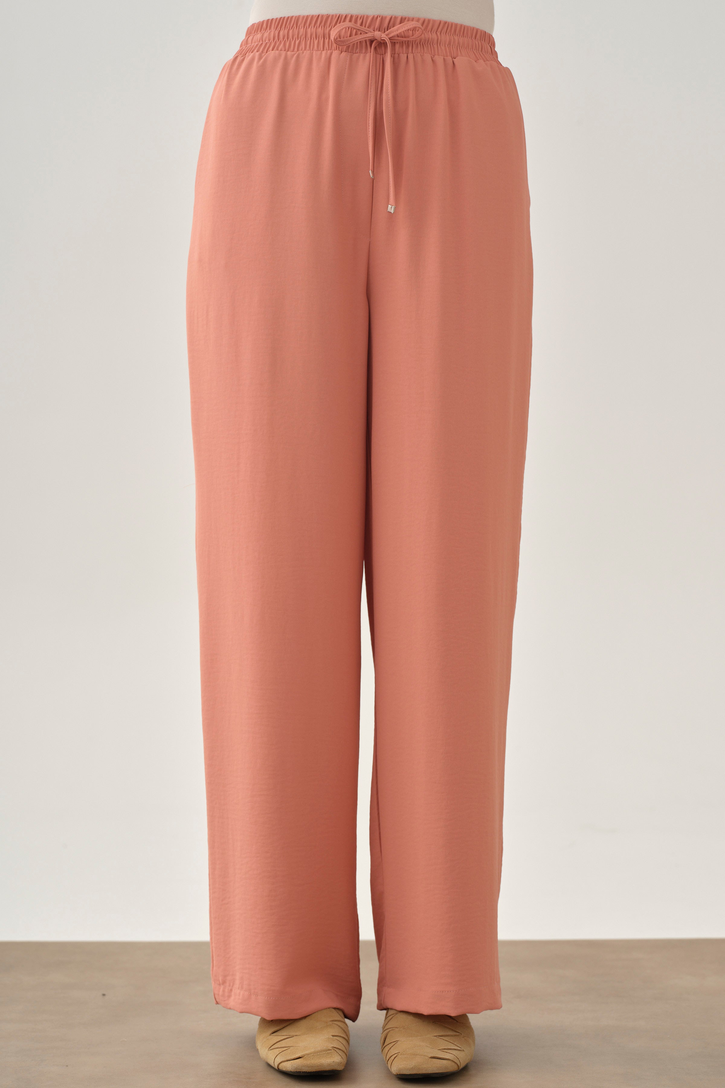 Beli Lastikli Cepli Pantolon - Somon TUGBA