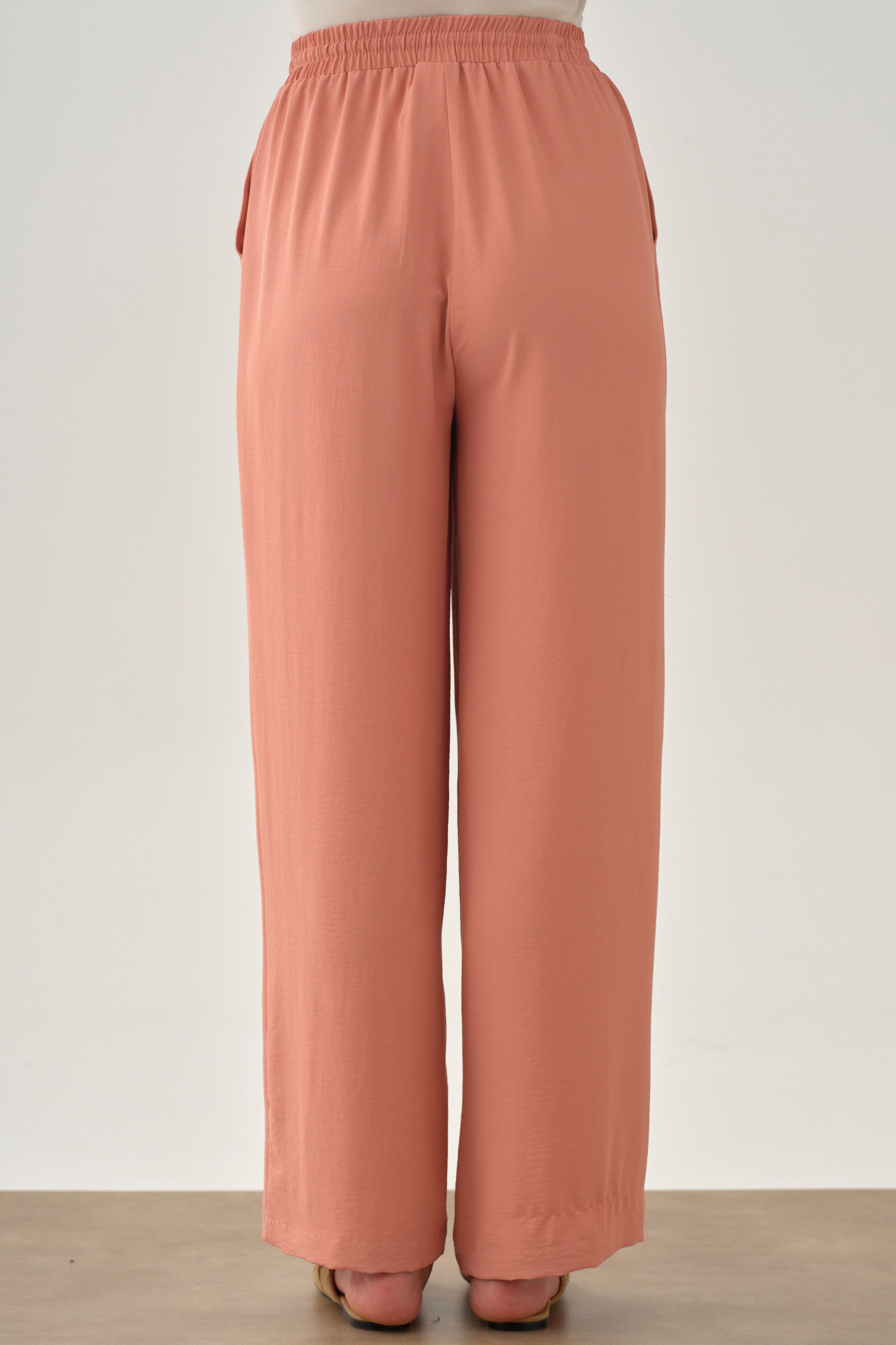 Beli Lastikli Cepli Pantolon - Somon TUGBA