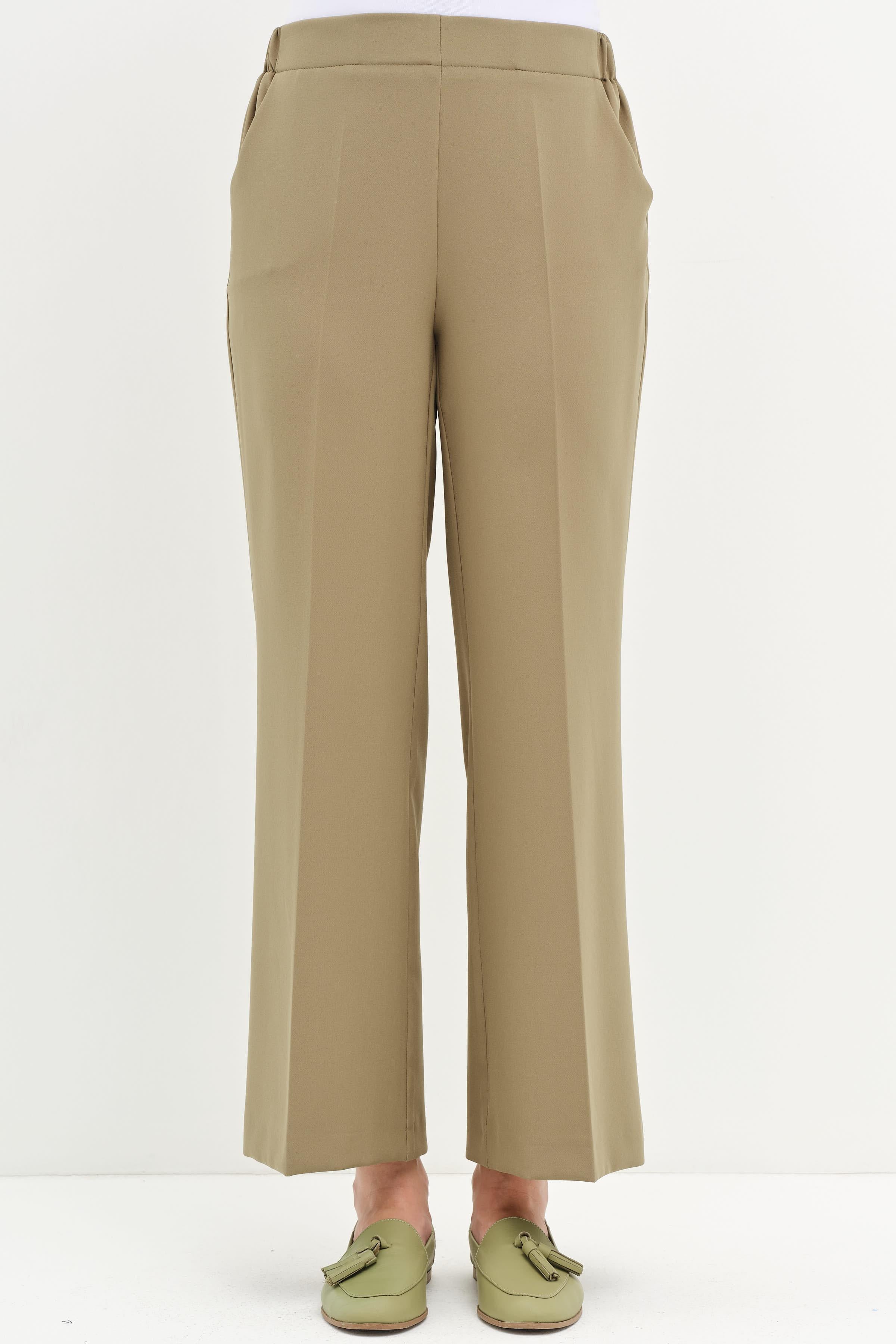 Beli Lastikli Culotte Pantolon - Çağla TUGBA