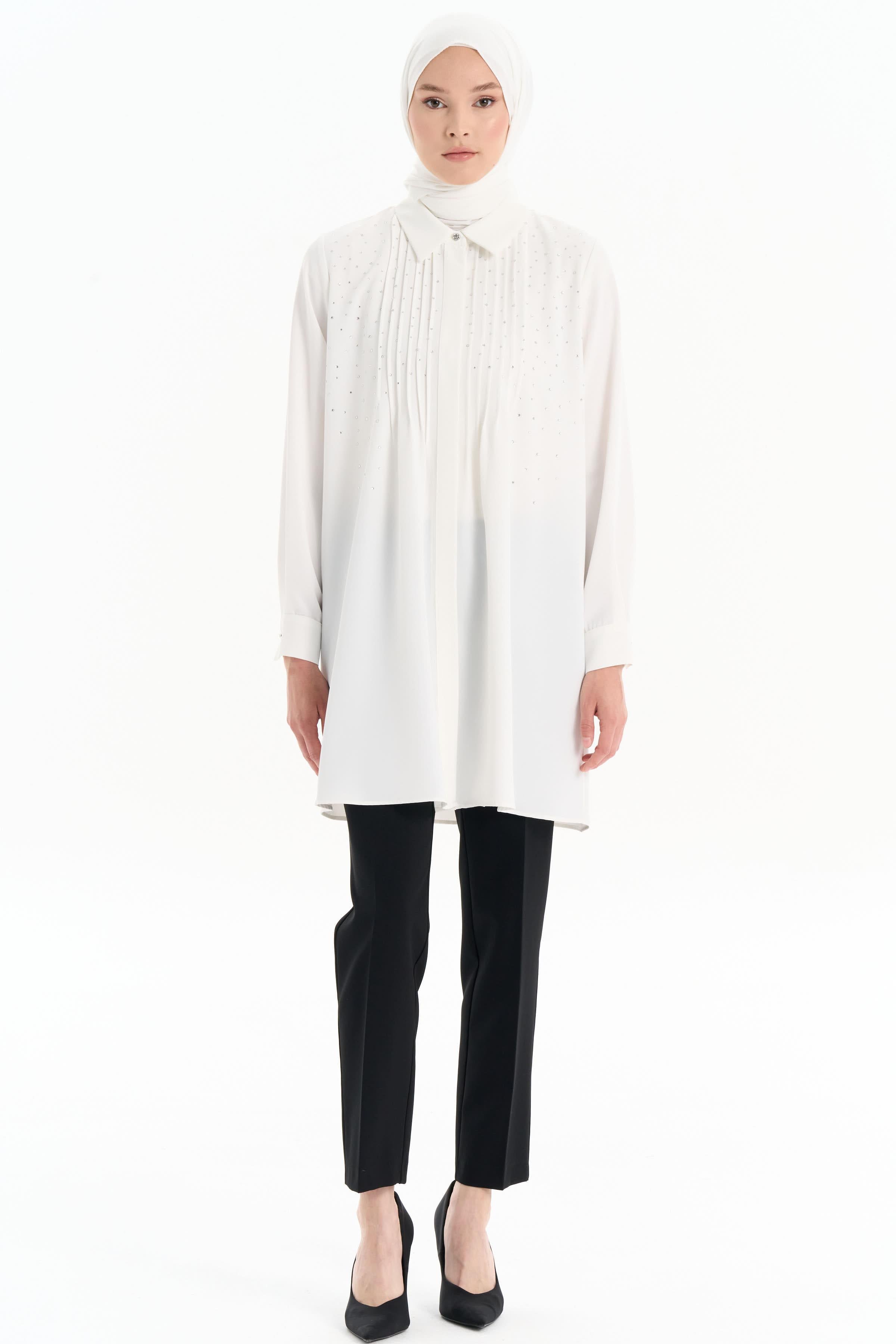 Beli Lastikli Havuç Pantolon - Siyah TUGBA