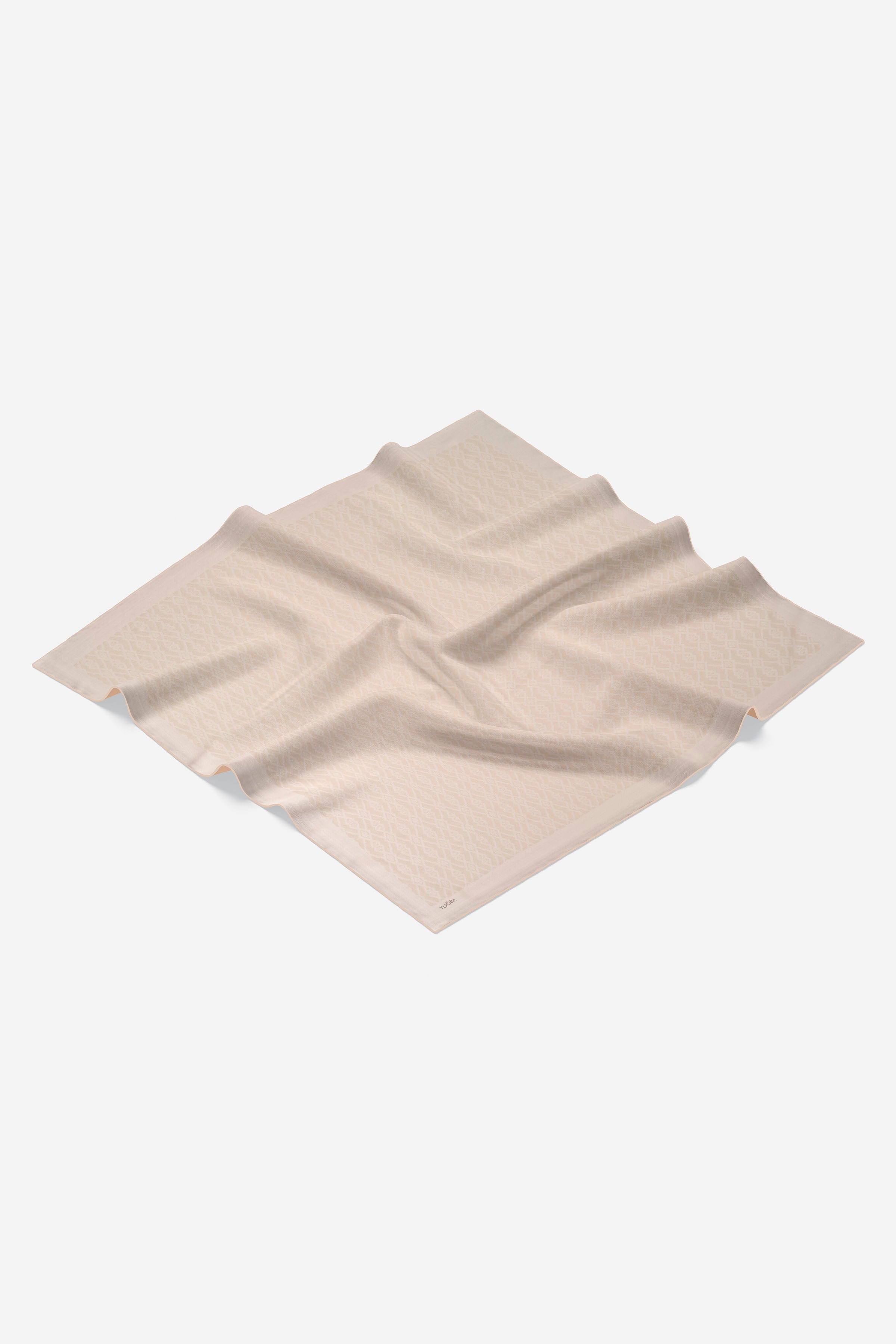 Bereket Desen Eşarp - Bej TUGBA