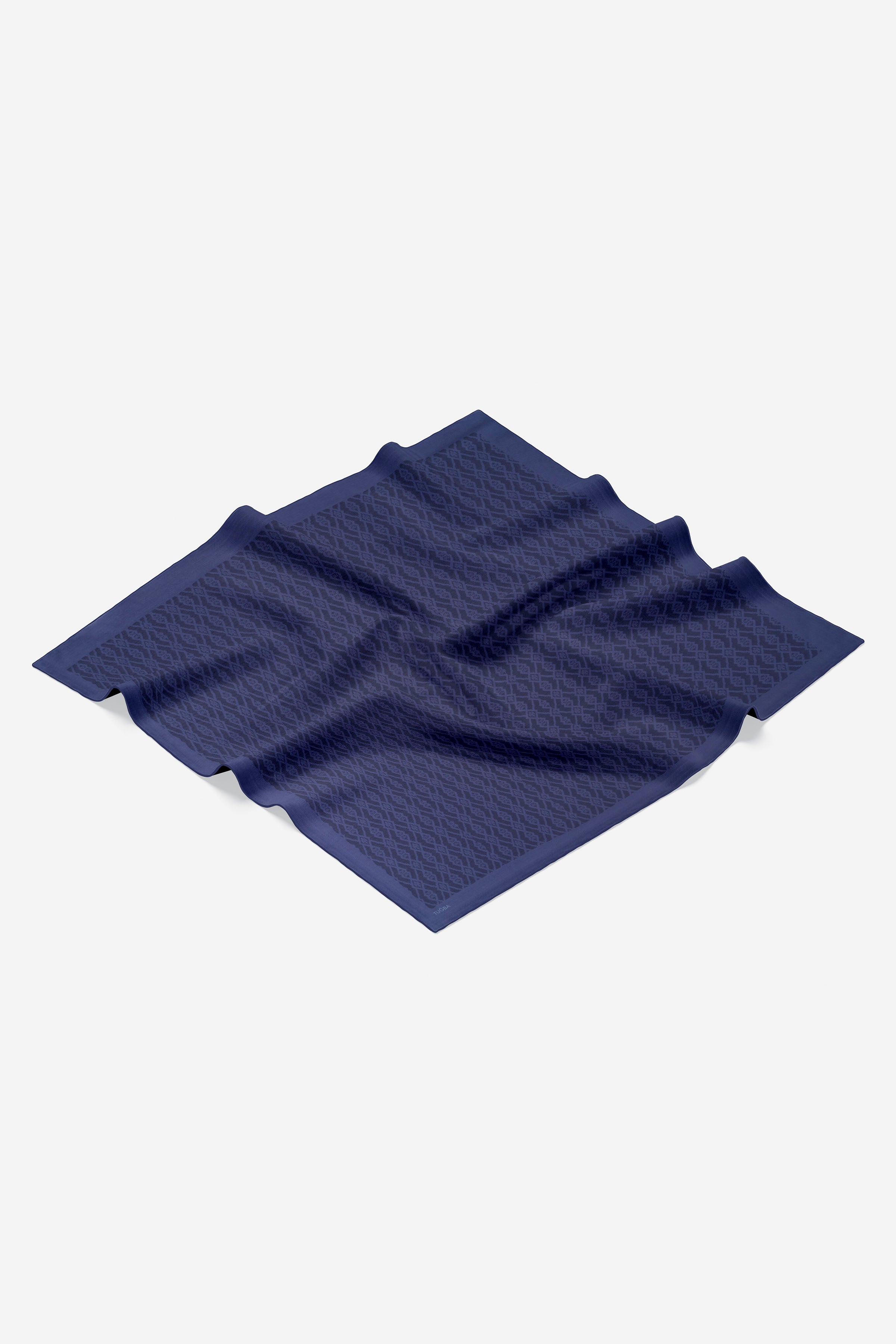 Bereket Desen Eşarp - Lacivert TUGBA