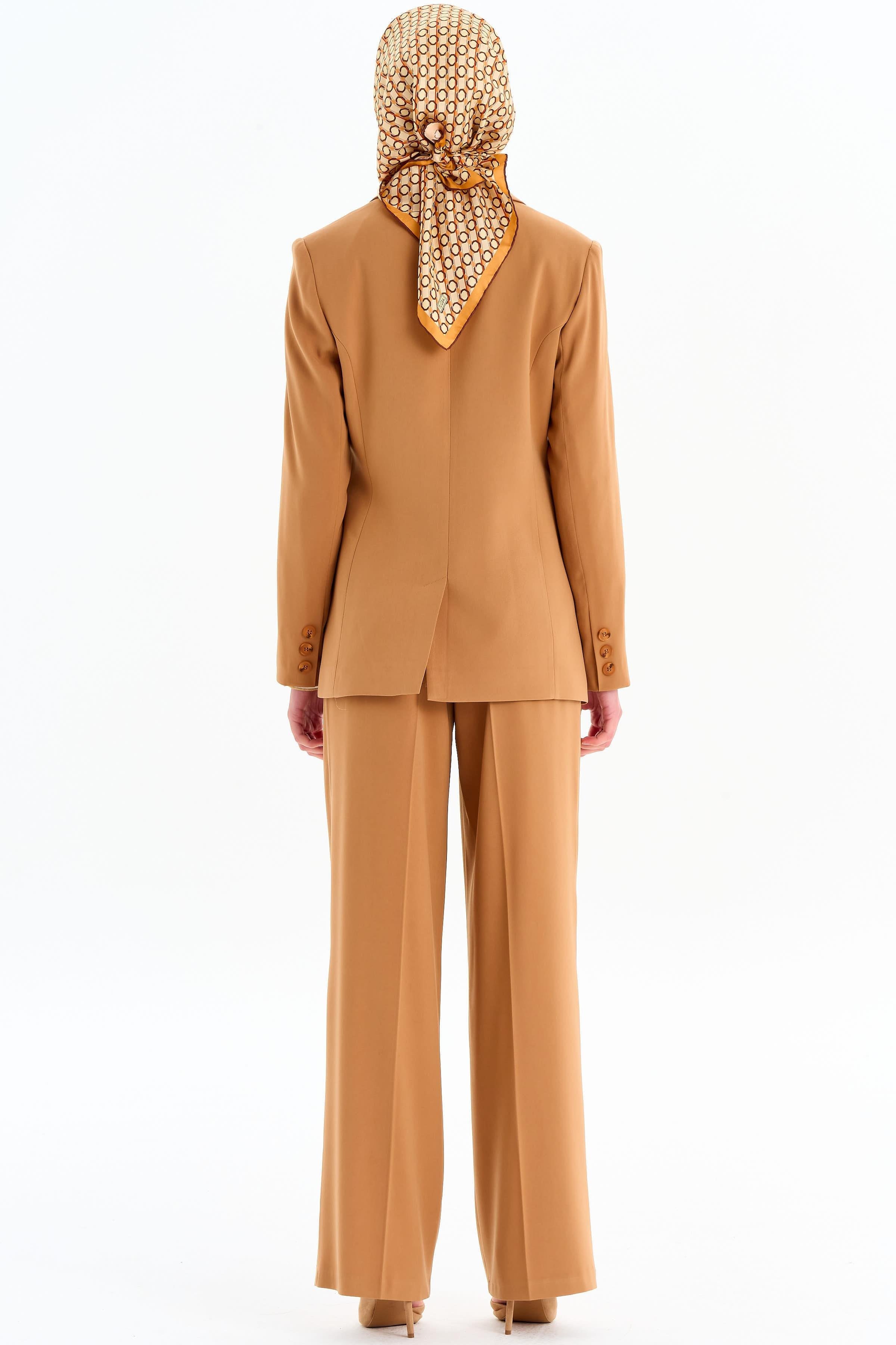 Bol Paça Pantolon - Camel TUGBA