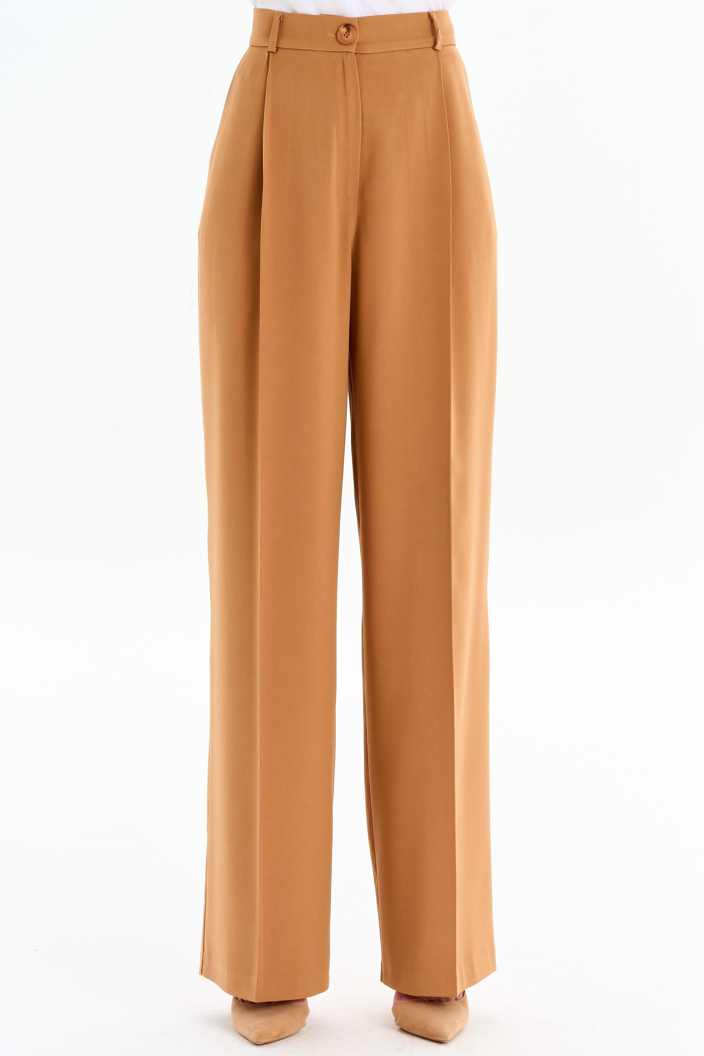 Bol Paça Pantolon - Camel TUGBA