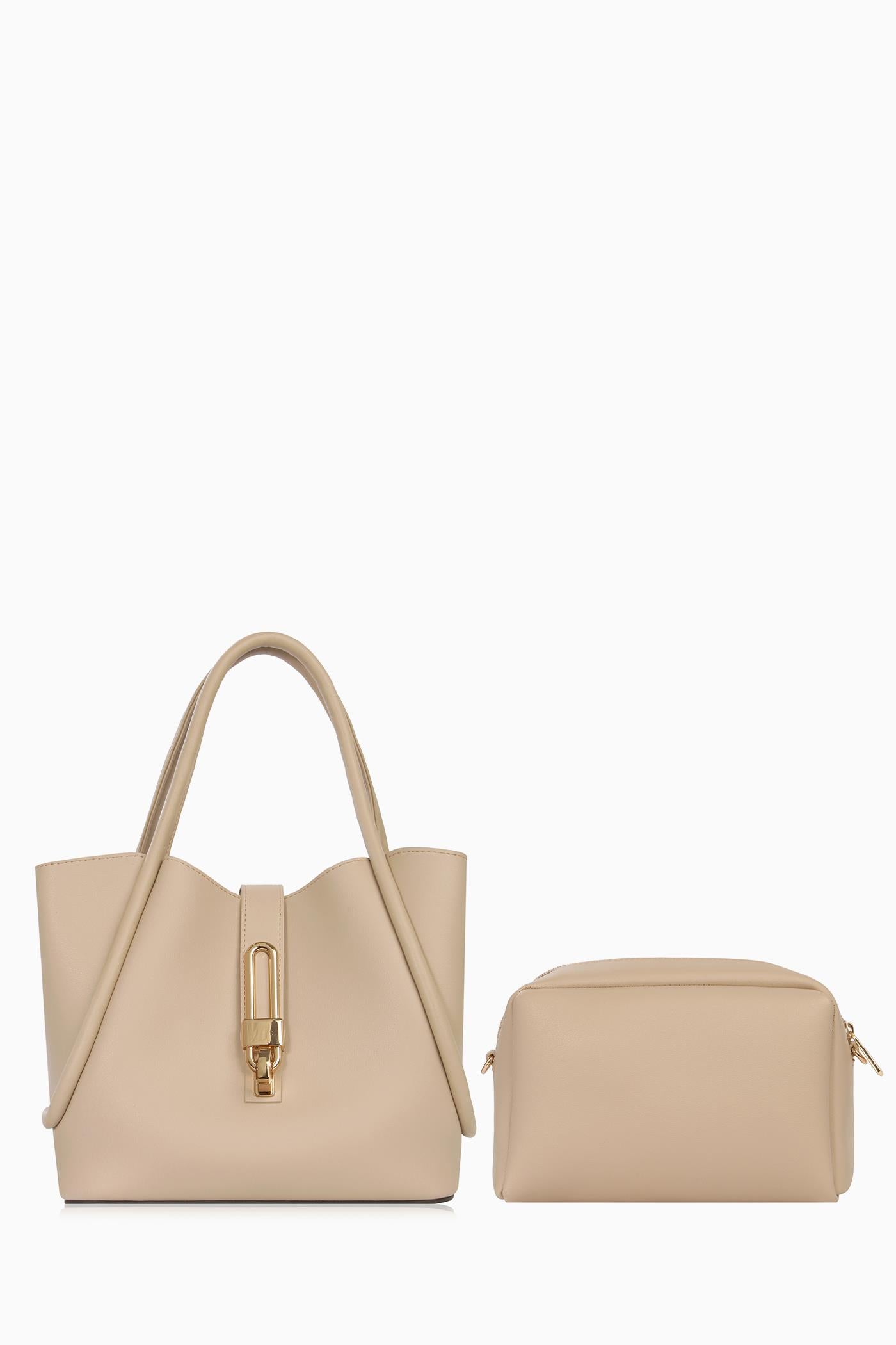 Bucket Çanta - Bej TUGBA