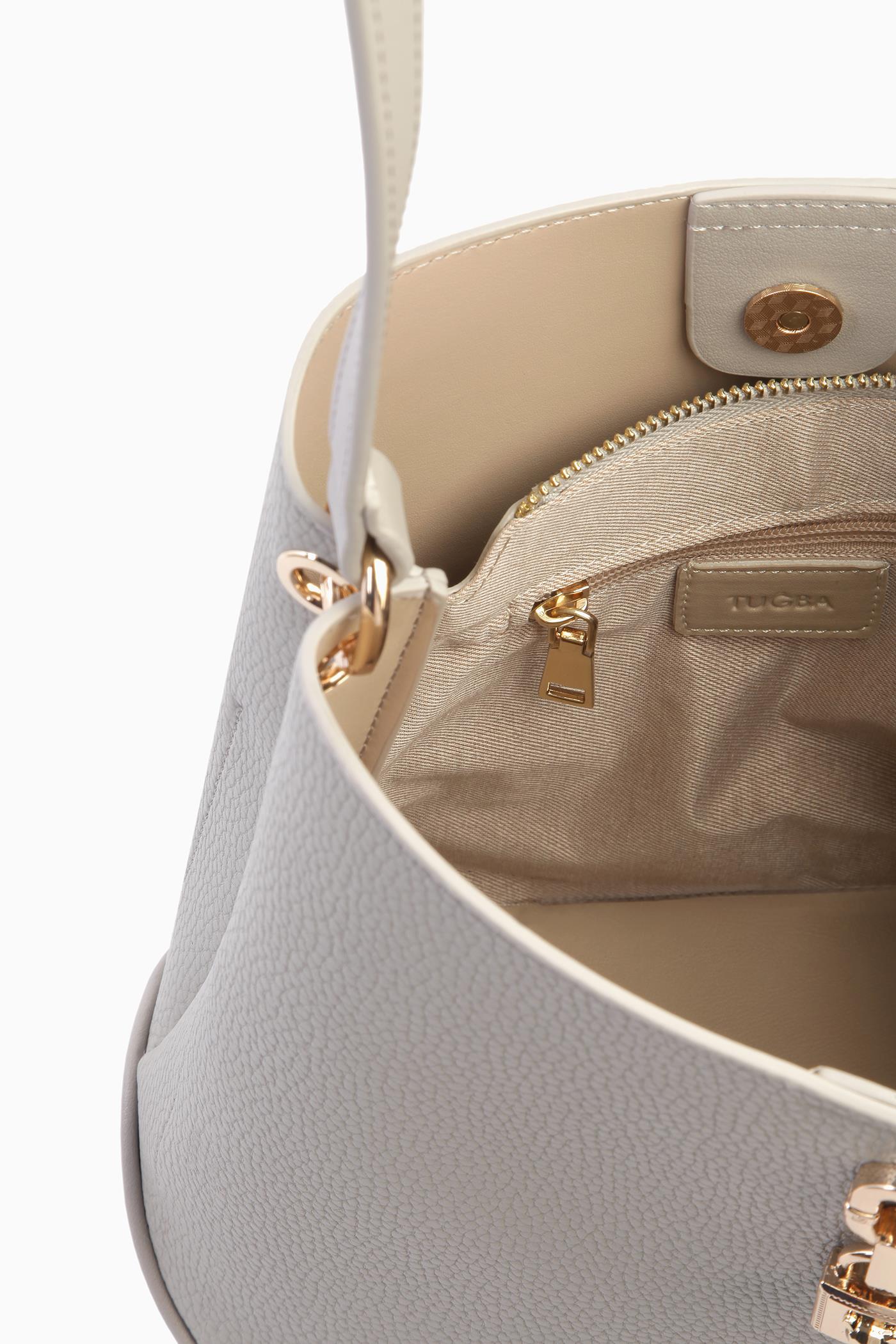 Bucket Çanta - Gri TUGBA